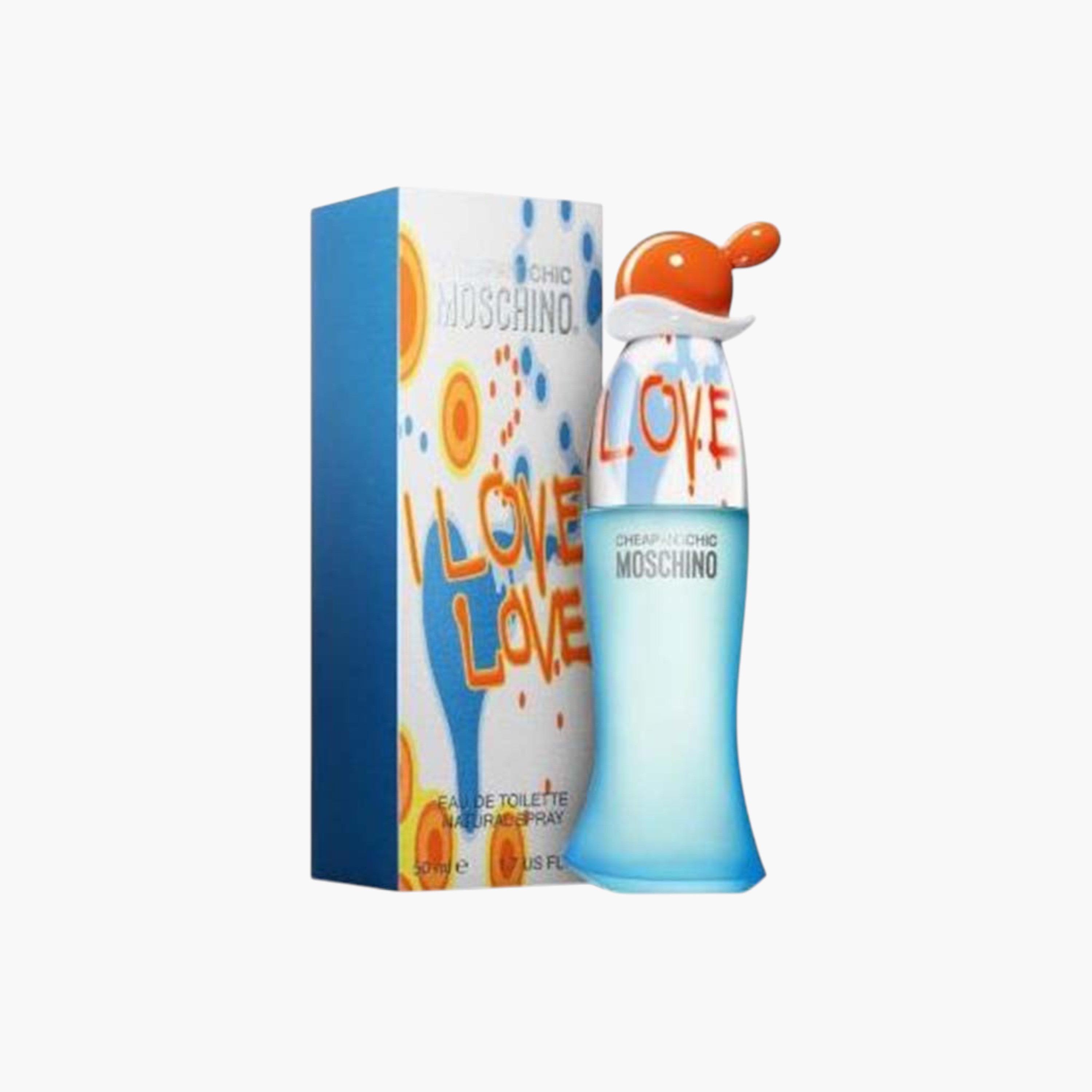 Moschino Cheap & Chic I Love Love Edt 50Ml for Women-beautyandpersonalcare-fragrance-women-image-1