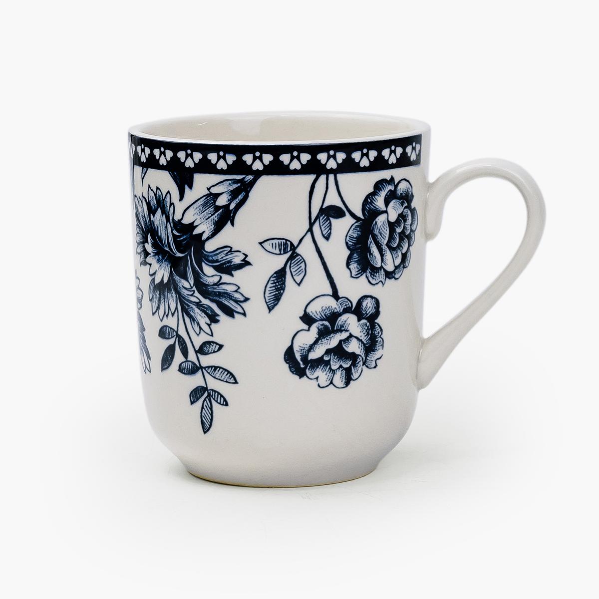 Claytan Rhapsody Ceramic Mug - 370 ml