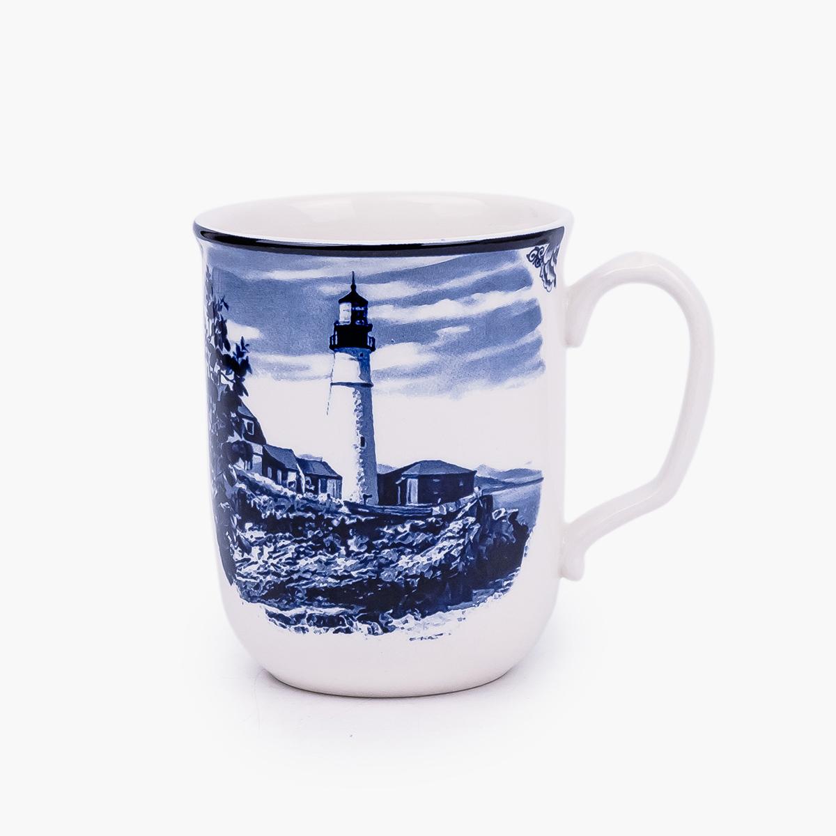 Claytan Lighthouse Ceramic Mug - 370 ml