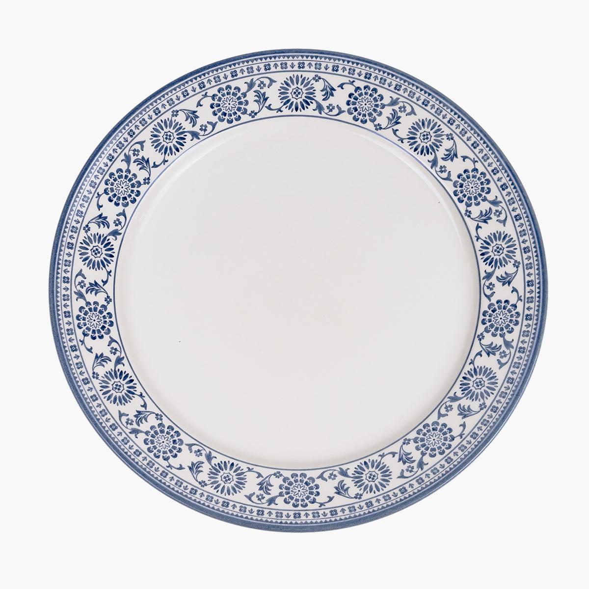 Claytan Plethora 6-Piece Porcelain Chop Plate Set - 28 cm