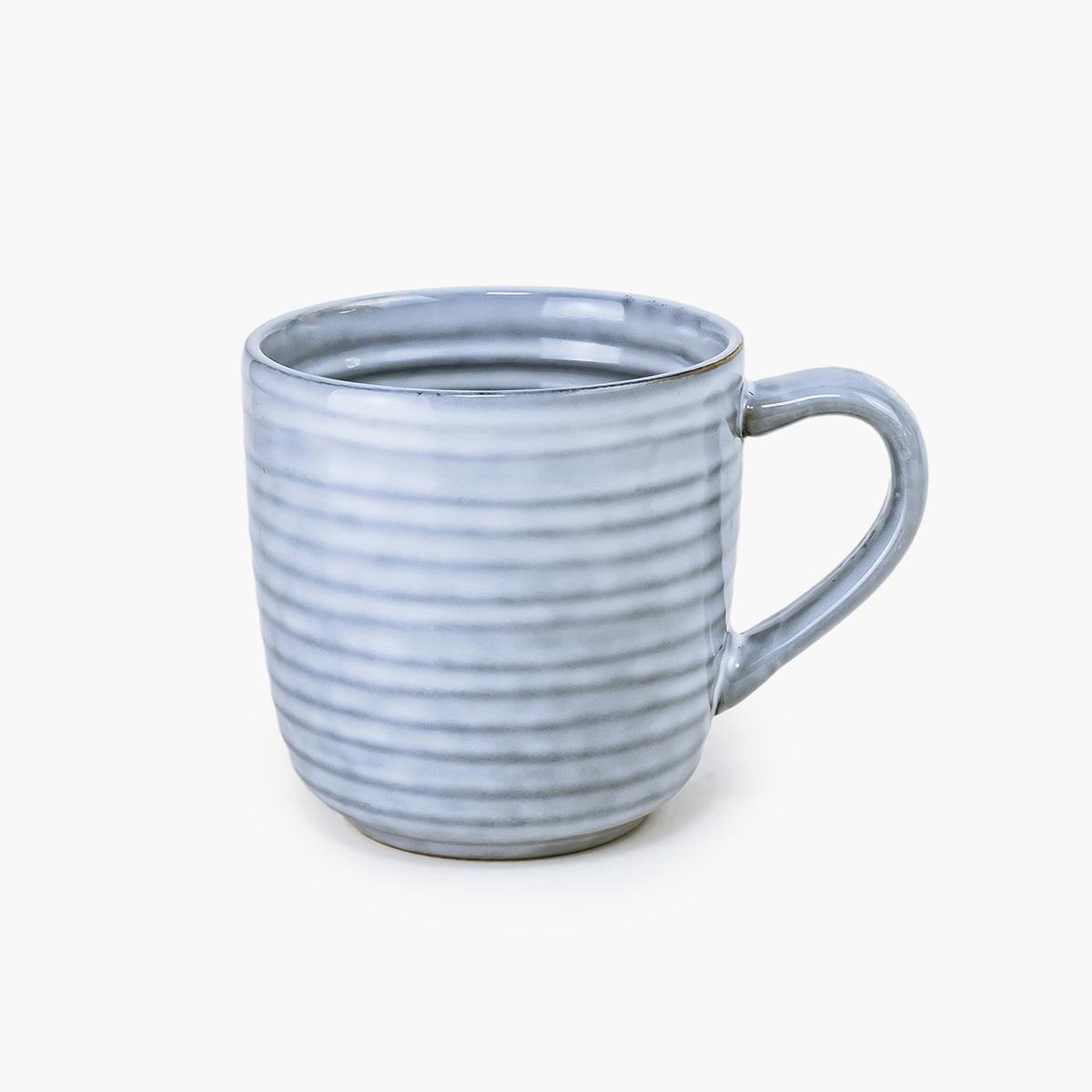 Cuisine Art Tia 4-Piece Stoneware Mug Set - 420 ml