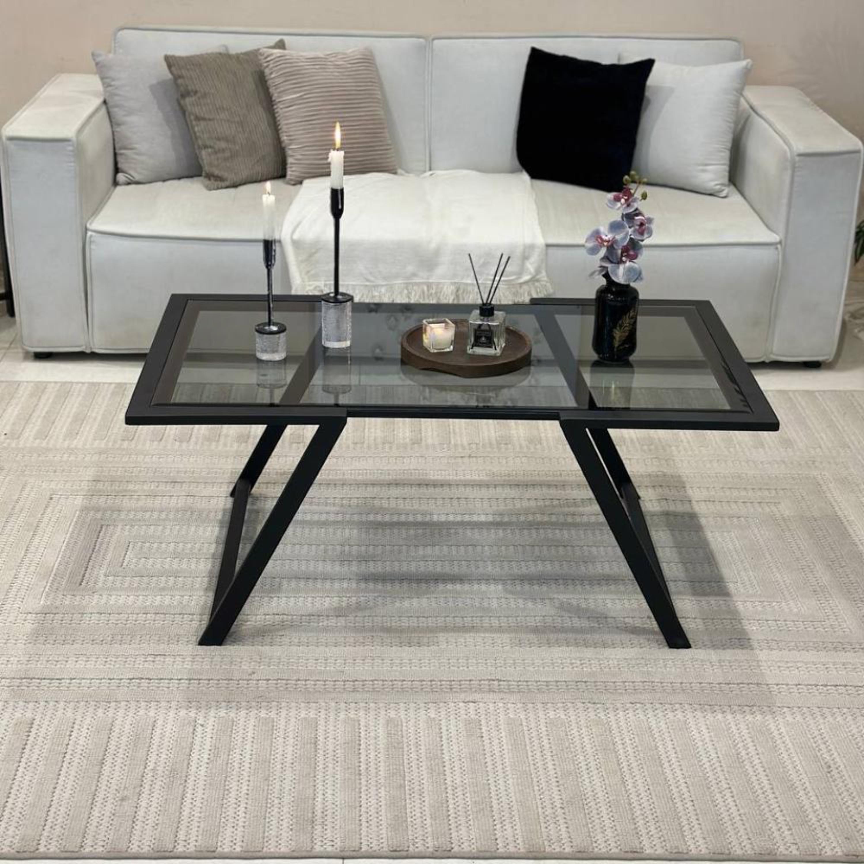 Glass Top 5-Piece Table Set-furniture-livingroom-coffeetables-image-2