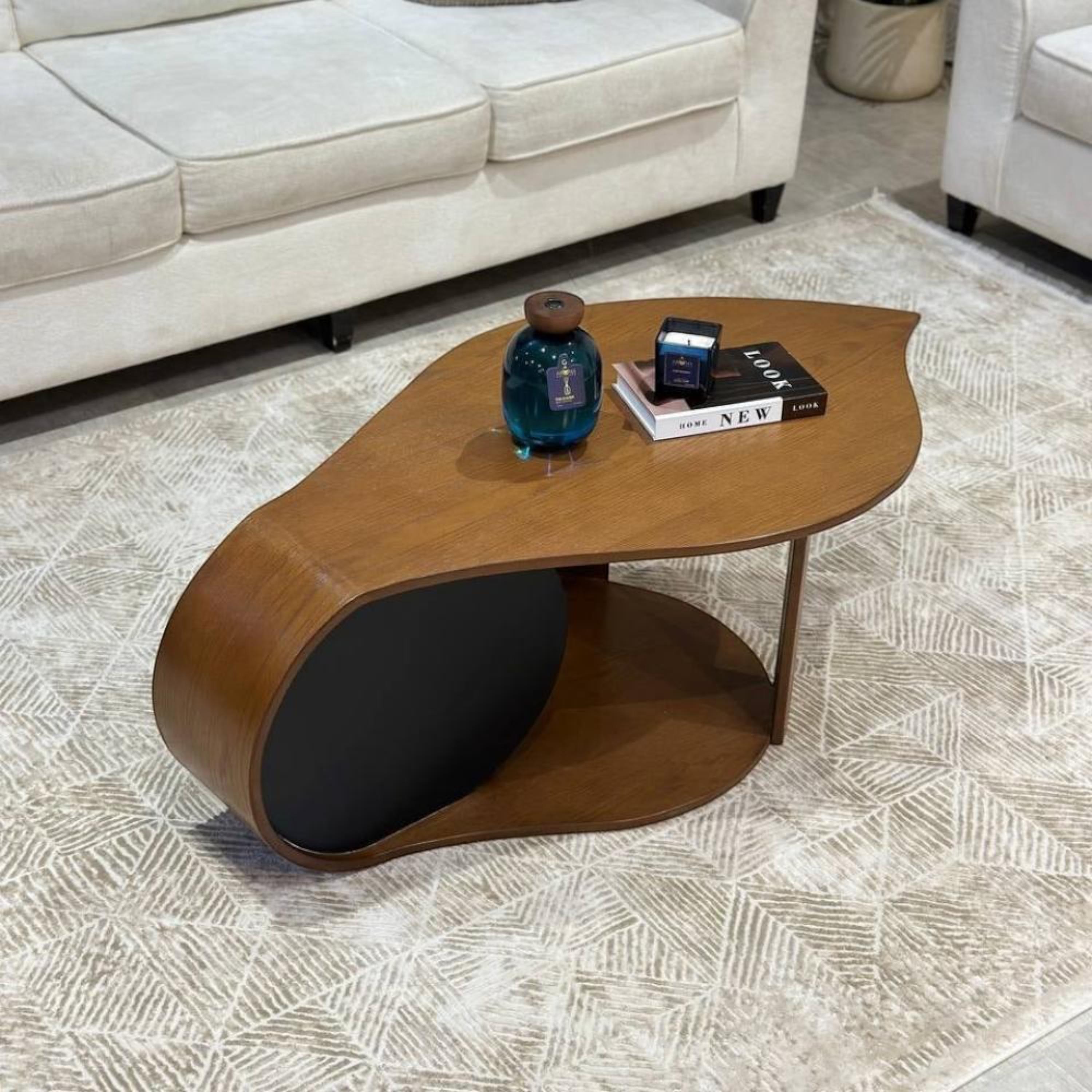 Wooden Top Coffee Table and Side Table Set-furniture-livingroom-coffeetables-image-3