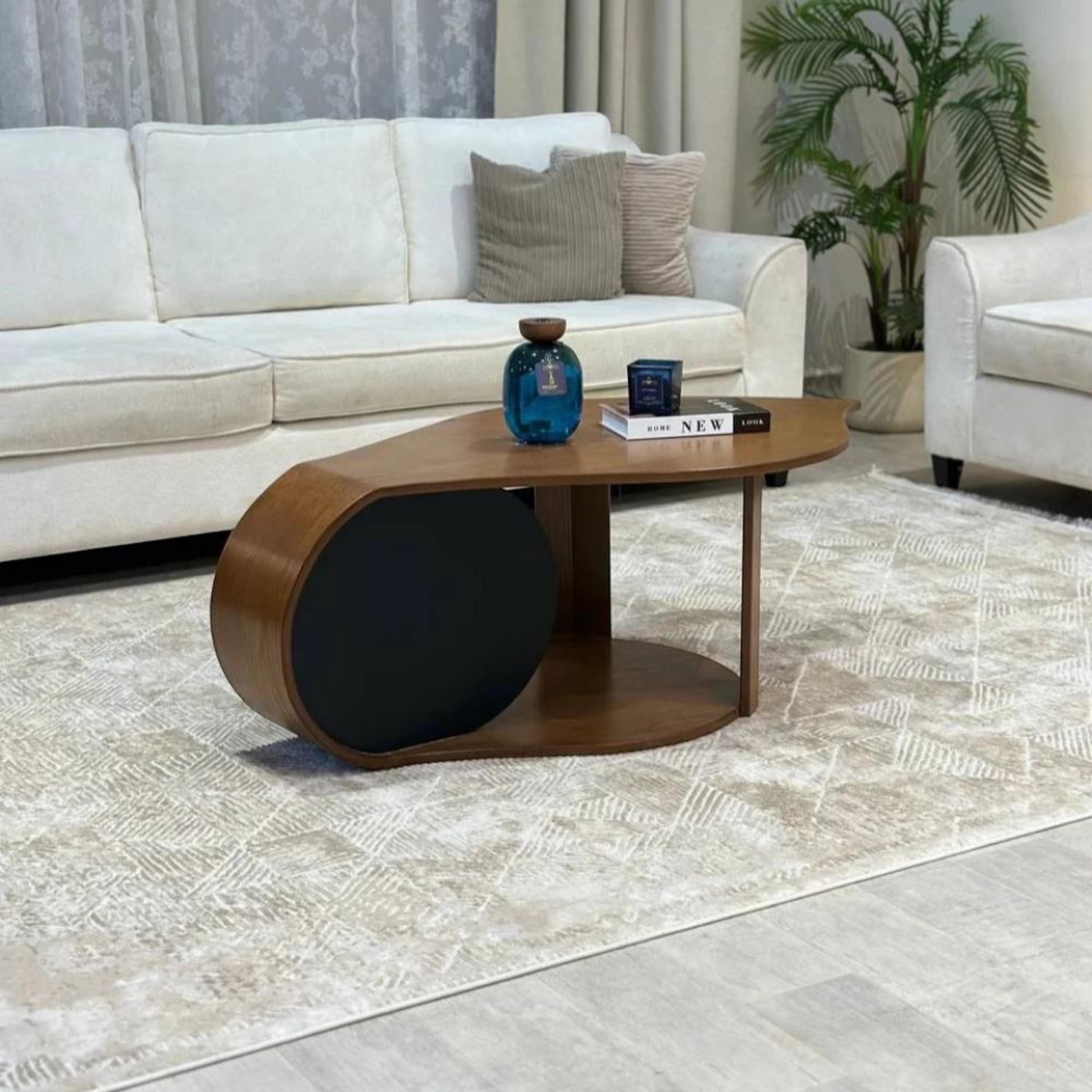Wooden Top Coffee Table and Side Table Set-furniture-livingroom-coffeetables-image-4