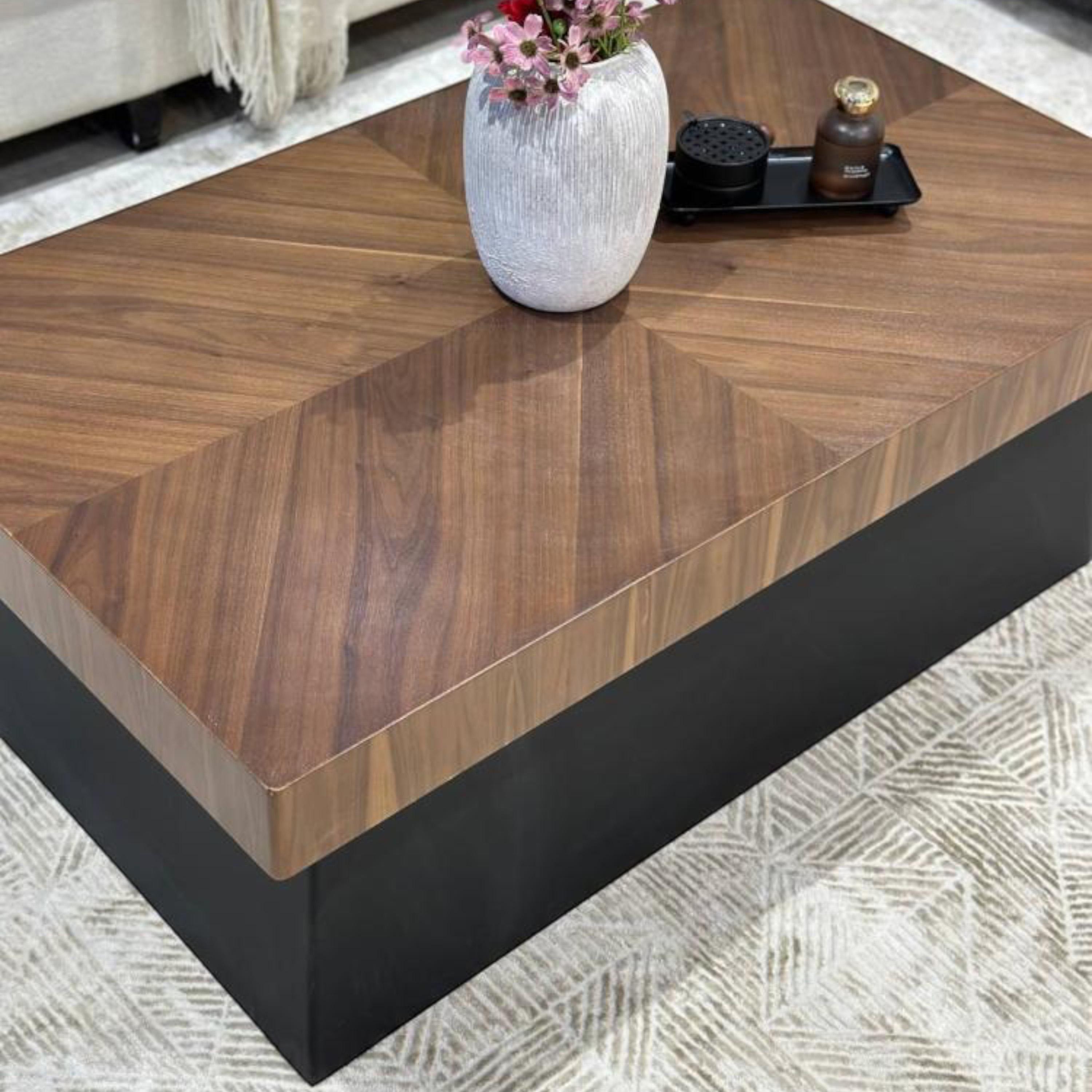 Wooden Top 5-Piece Table Set-furniture-livingroom-coffeetables-image-2