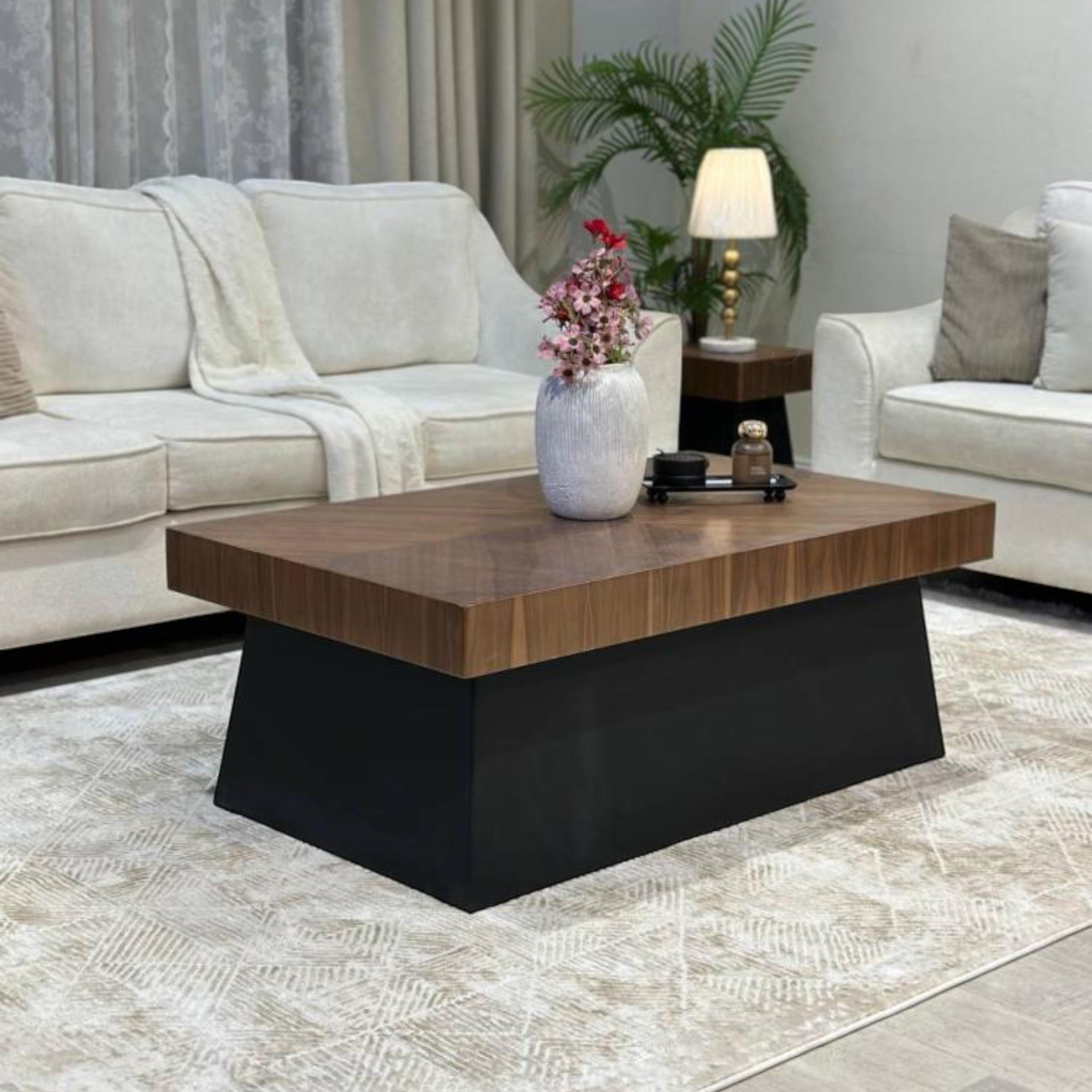 Wooden Top 5-Piece Table Set-furniture-livingroom-coffeetables-image-3