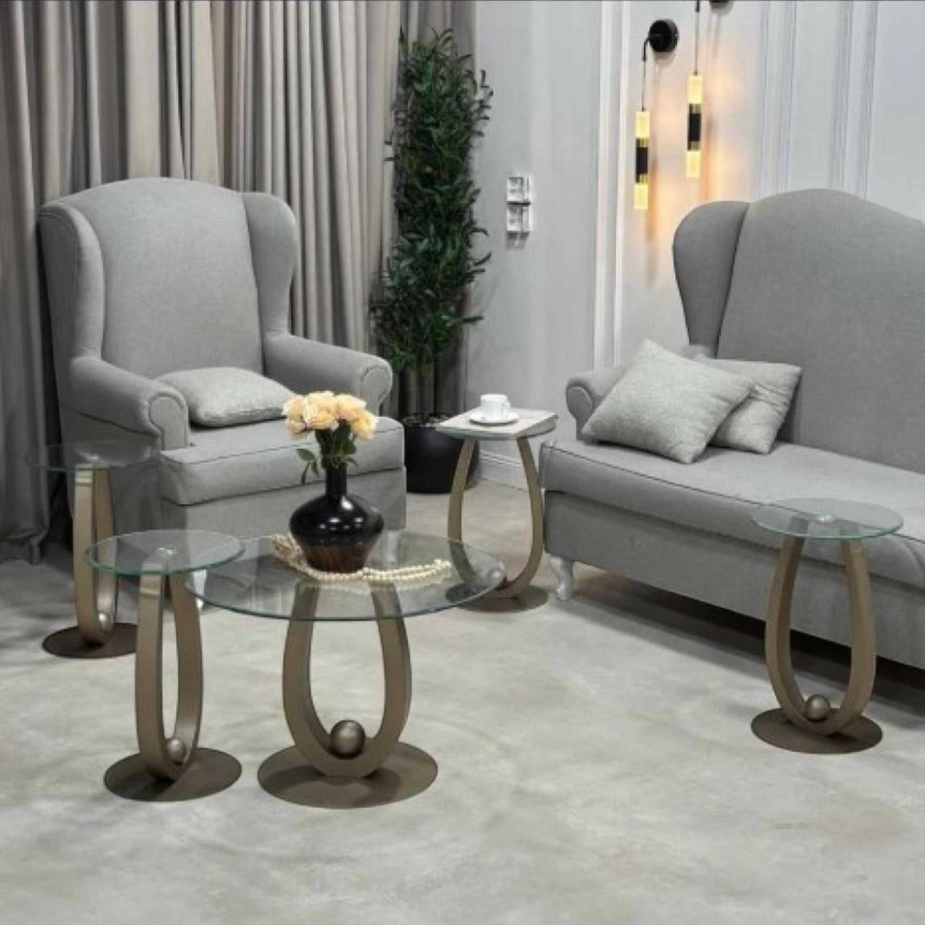 Glass Top 4-Piece Accent Table Set-furniture-livingroom-coffeetables-image-1