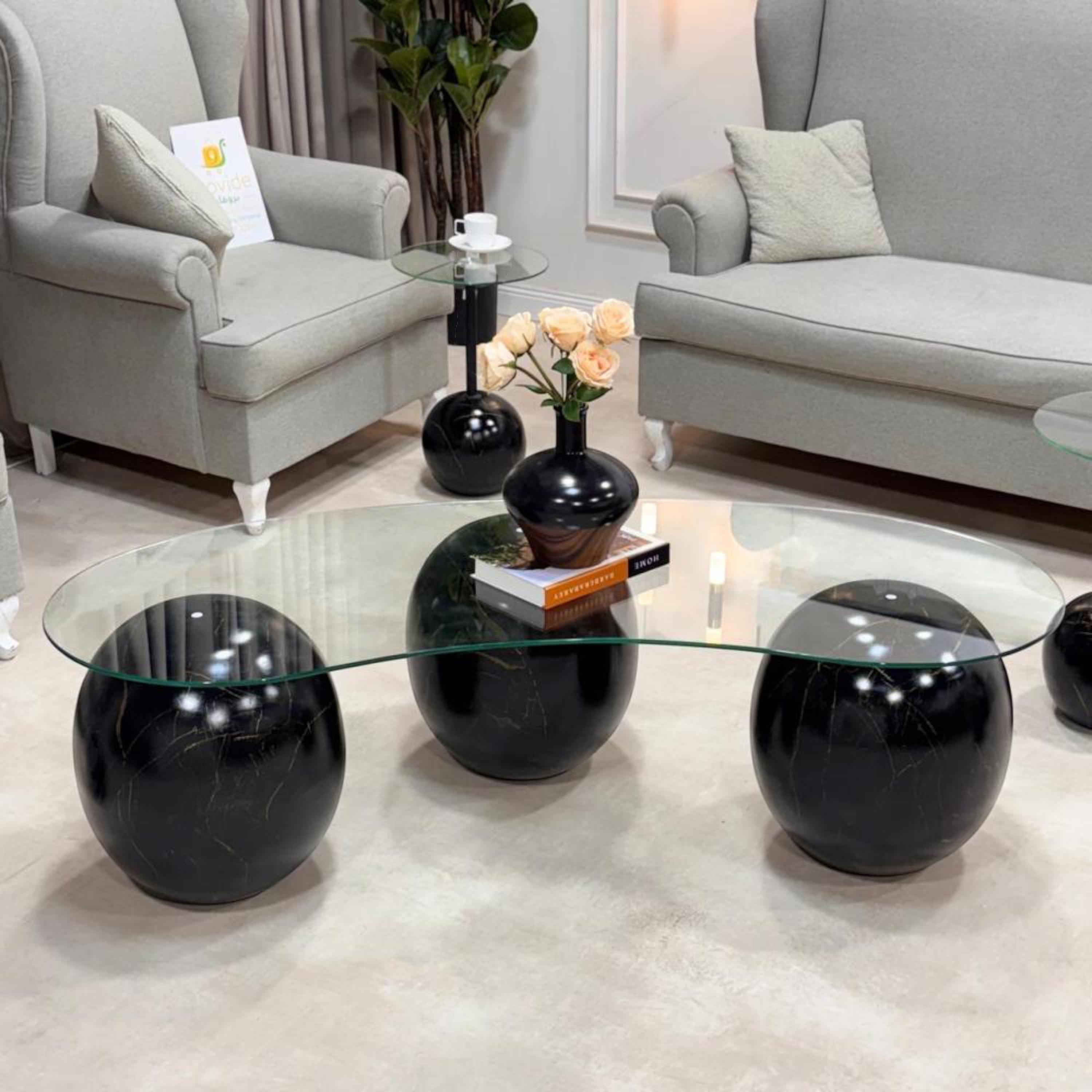 Glass Top 5-Piece Table Set-furniture-livingroom-coffeetables-image-3