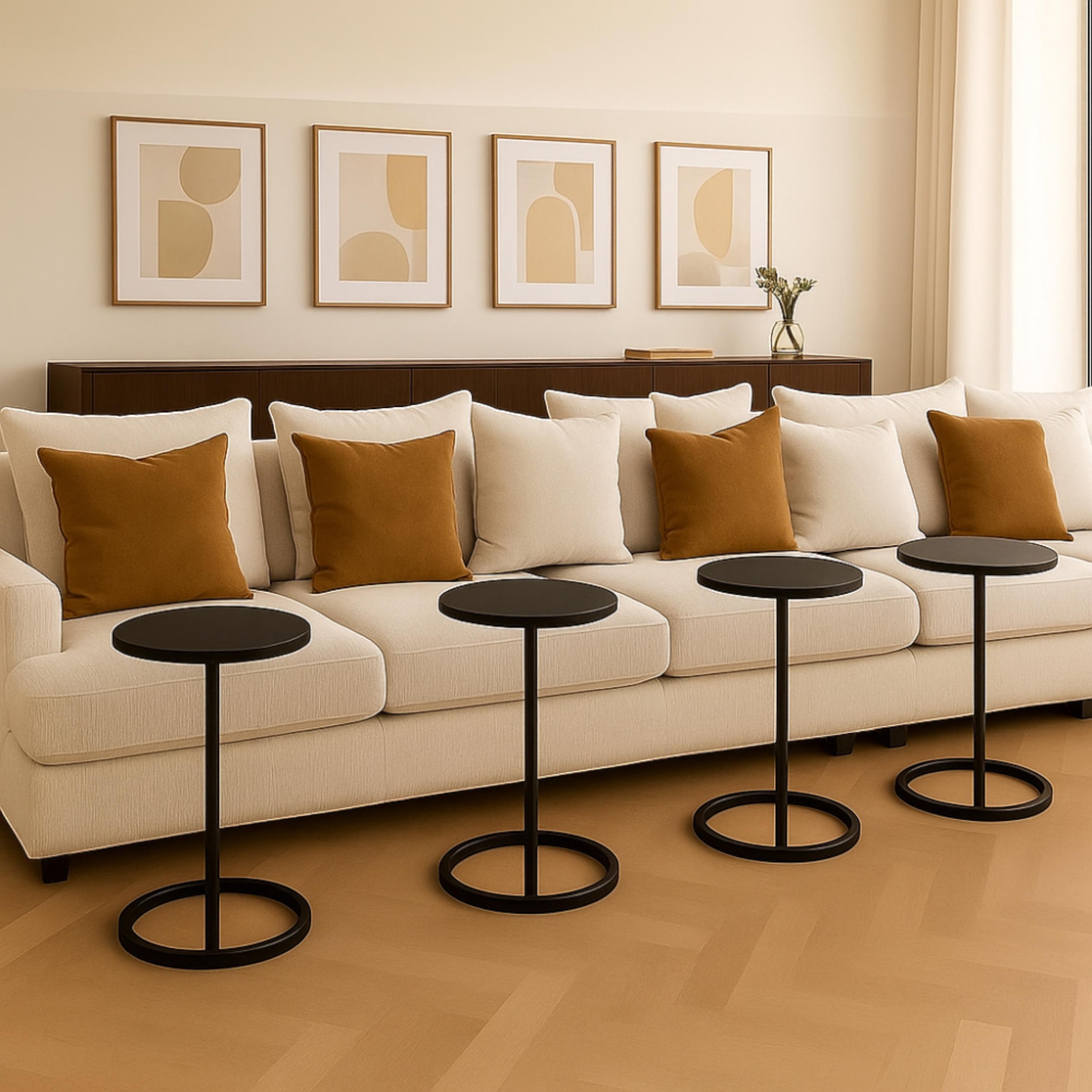 Metal Top 4-Piece Side Table Set-furniture-livingroom-sideandendtables-image-2