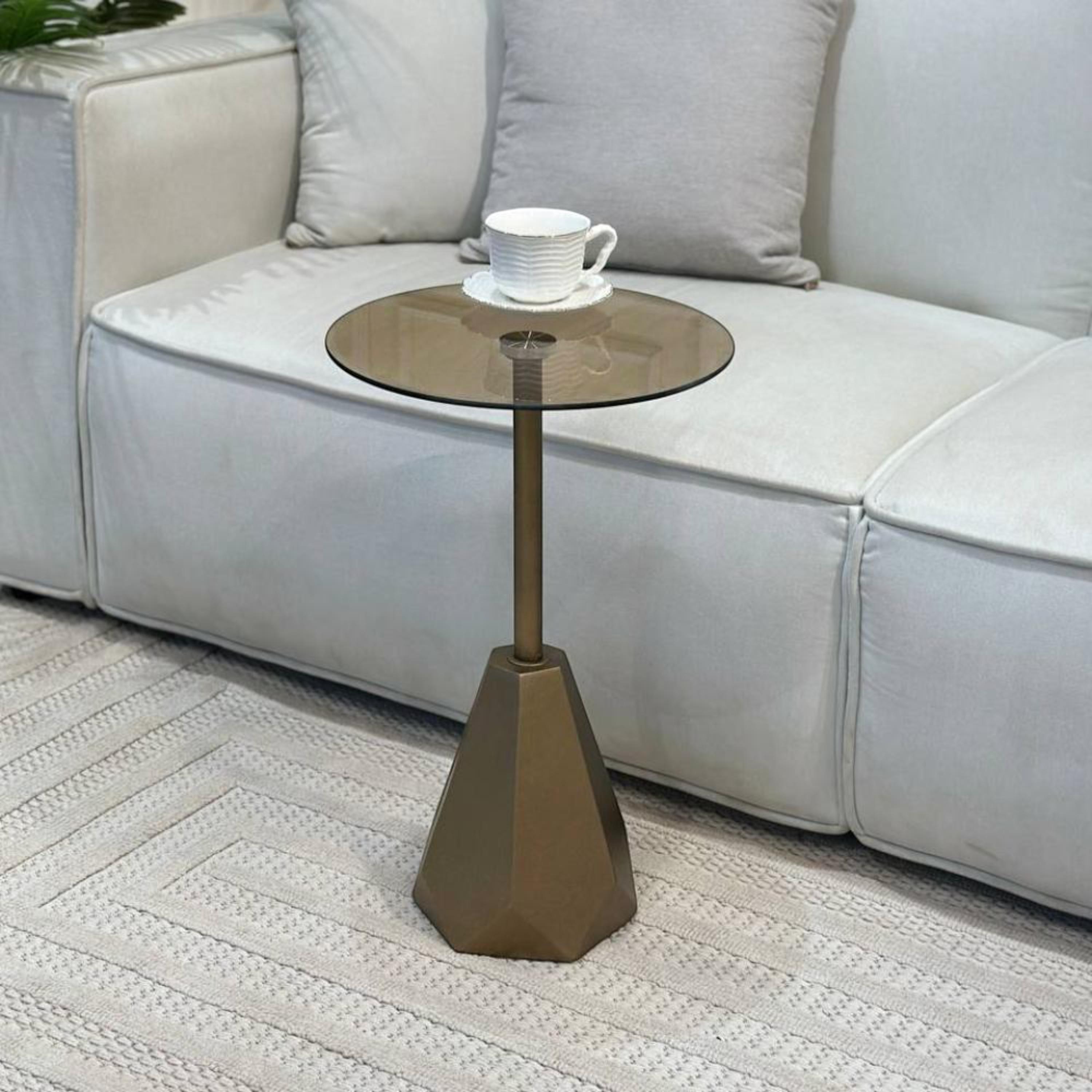 Glass Top Side Table - 35x35x55 cm-furniture-livingroom-sideandendtables-image-3