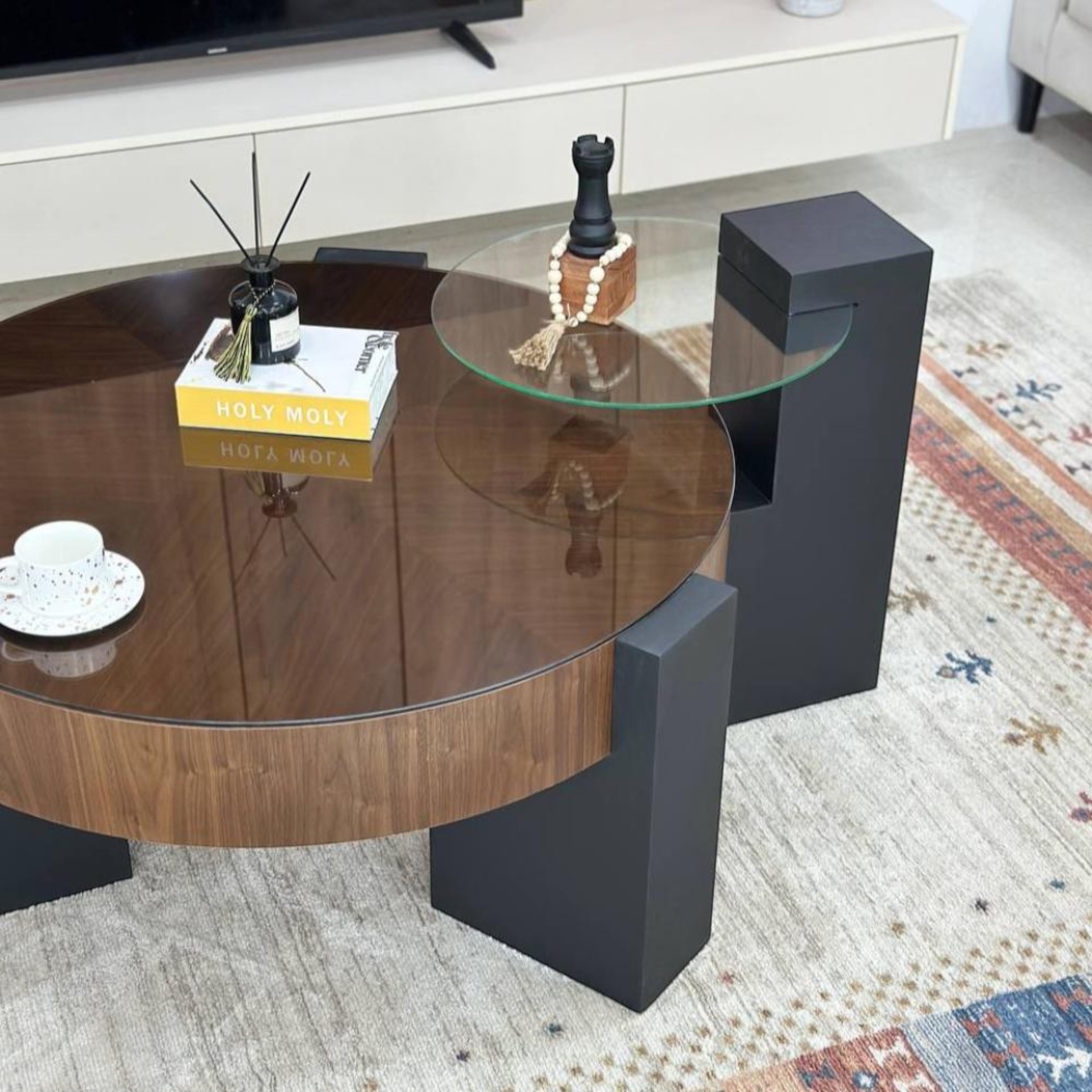 Glass Top 2-Piece  Table Set-furniture-livingroom-coffeetables-image-4