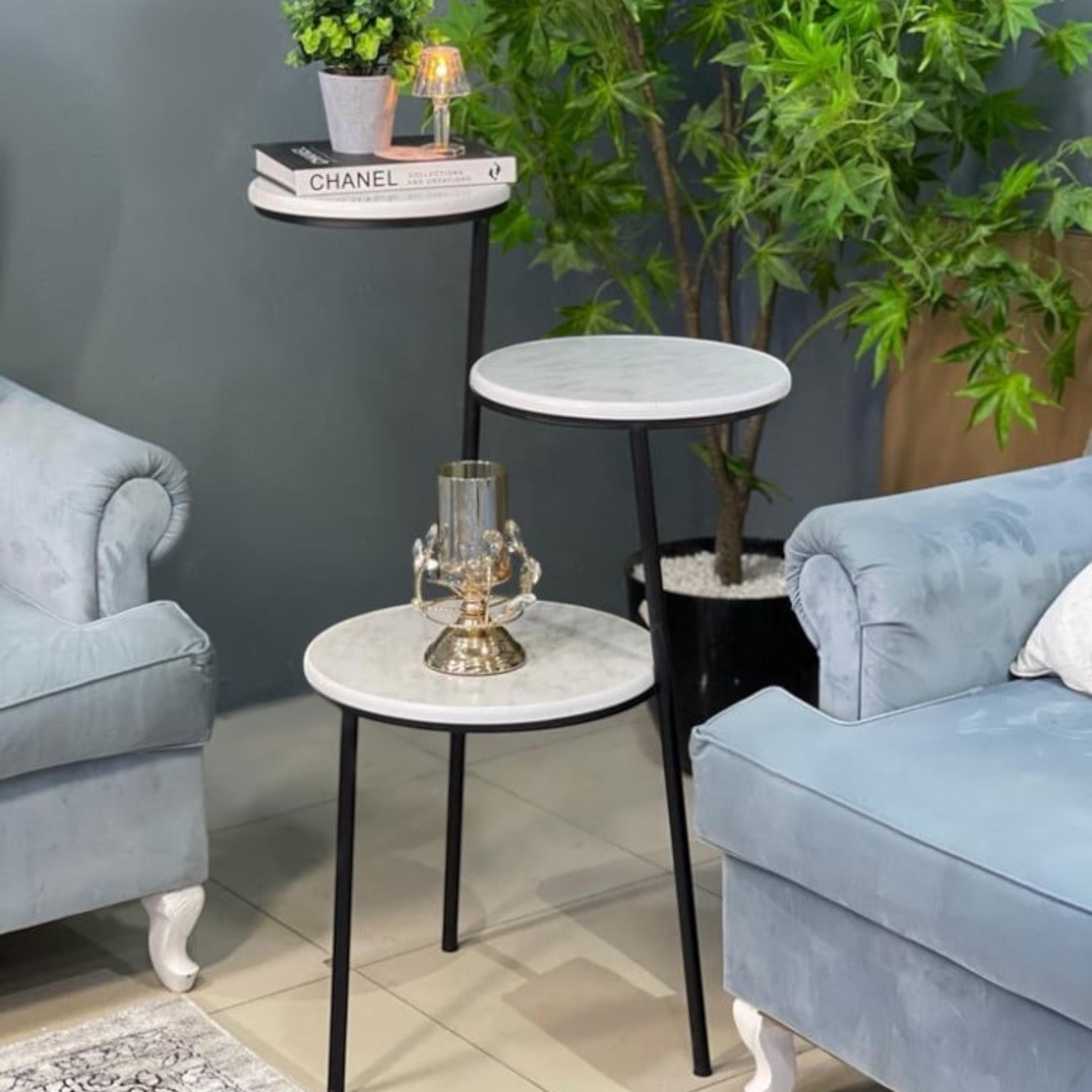 Round 3-Tier Table Stand-furniture-livingroom-sideandendtables-image-2