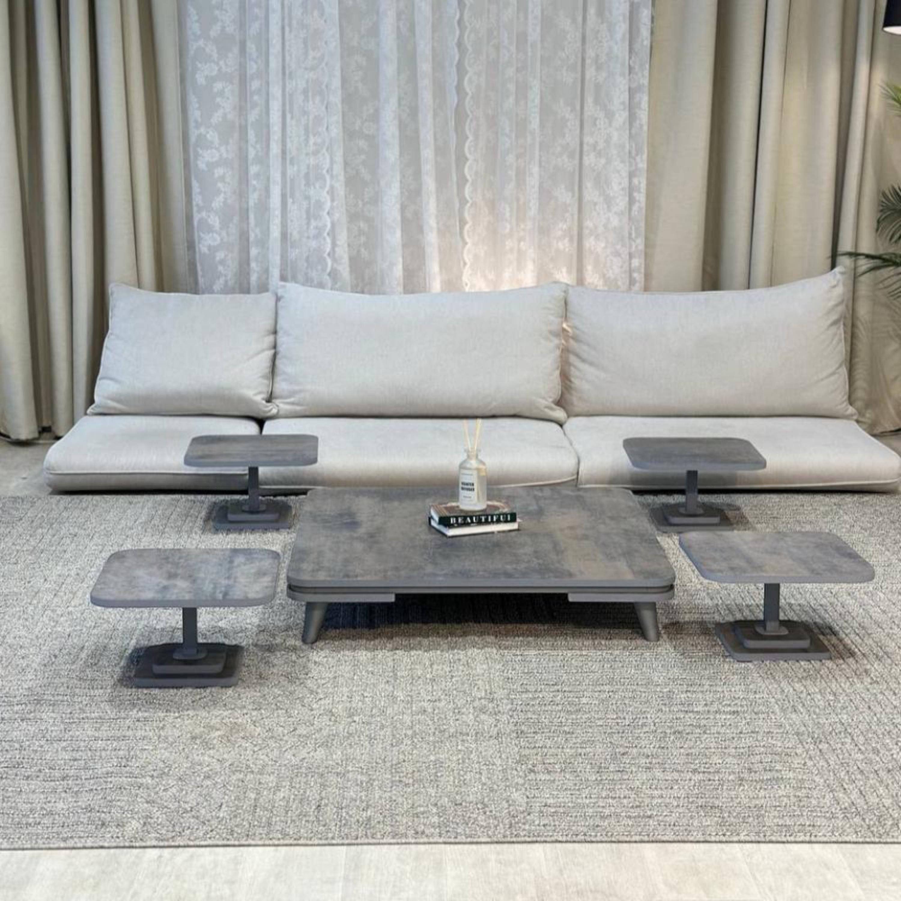 Wooden Top 5-Piece Table Set-furniture-livingroom-coffeetables-image-1