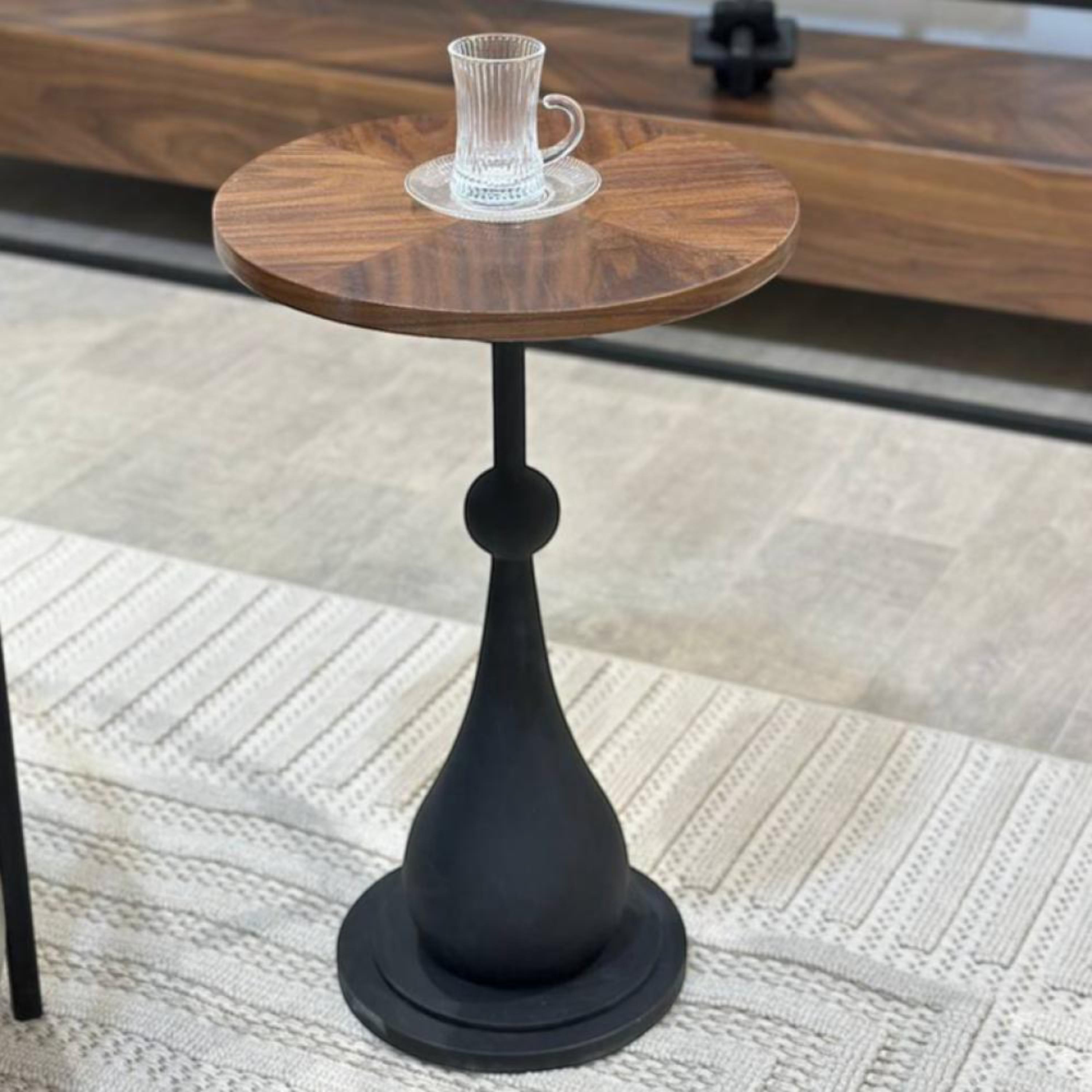 Wooden Top 5-Piece Coffee Table and Side Table Set-furniture-livingroom-coffeetables-image-3