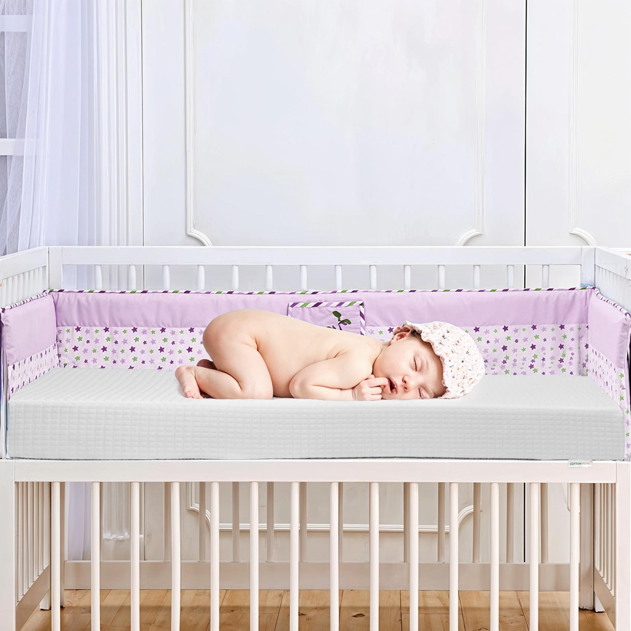 مرتبة سرير أطفال ميموري فوم مع غطاء محبوك من ألتيما - 60x120 سم-hbxfurniture-mattresses-toddler-image-2