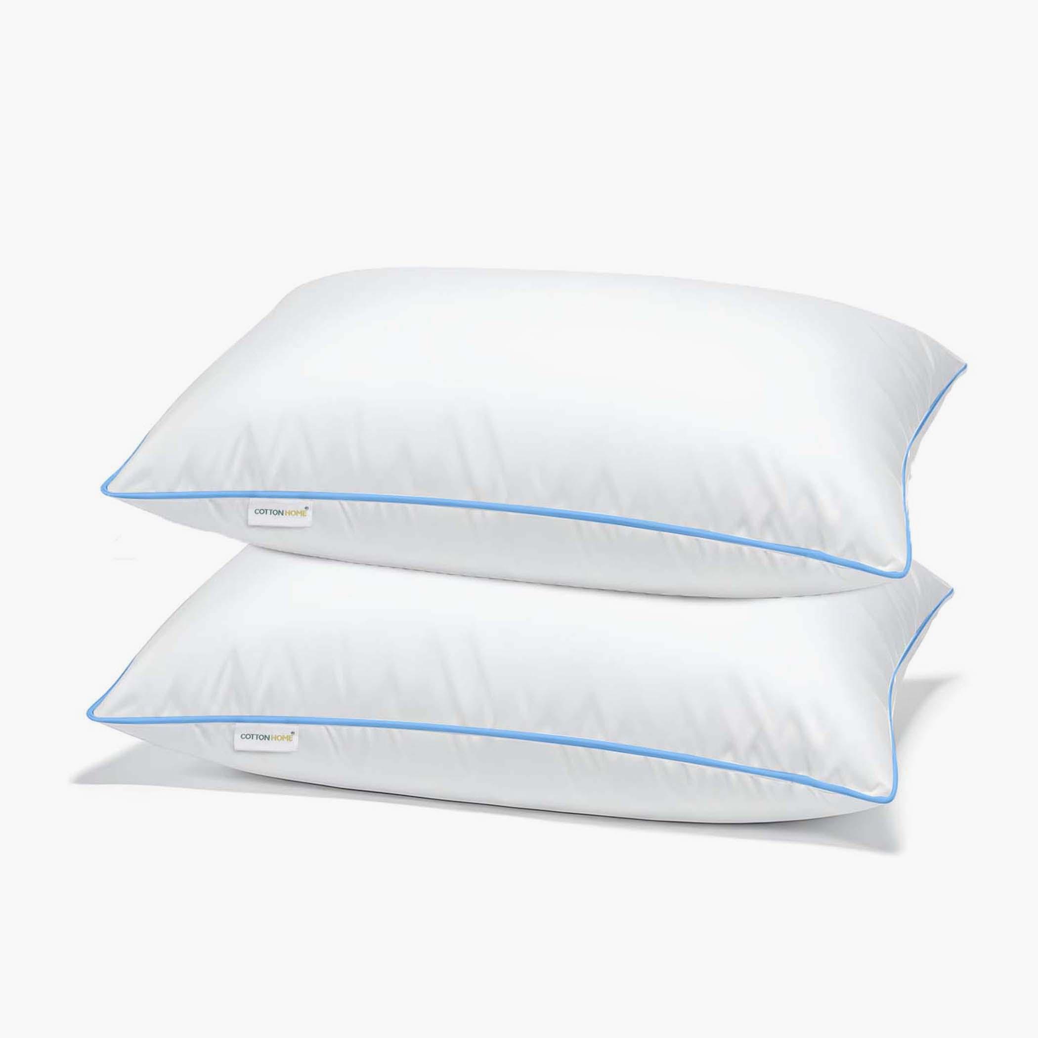 طقم 2 وسادة أطفال قطن مع حبل أزرق من ألتيما - 30x45 سم-hbxdecorandfurnishings-bedding-duvetsandpillows-image-1