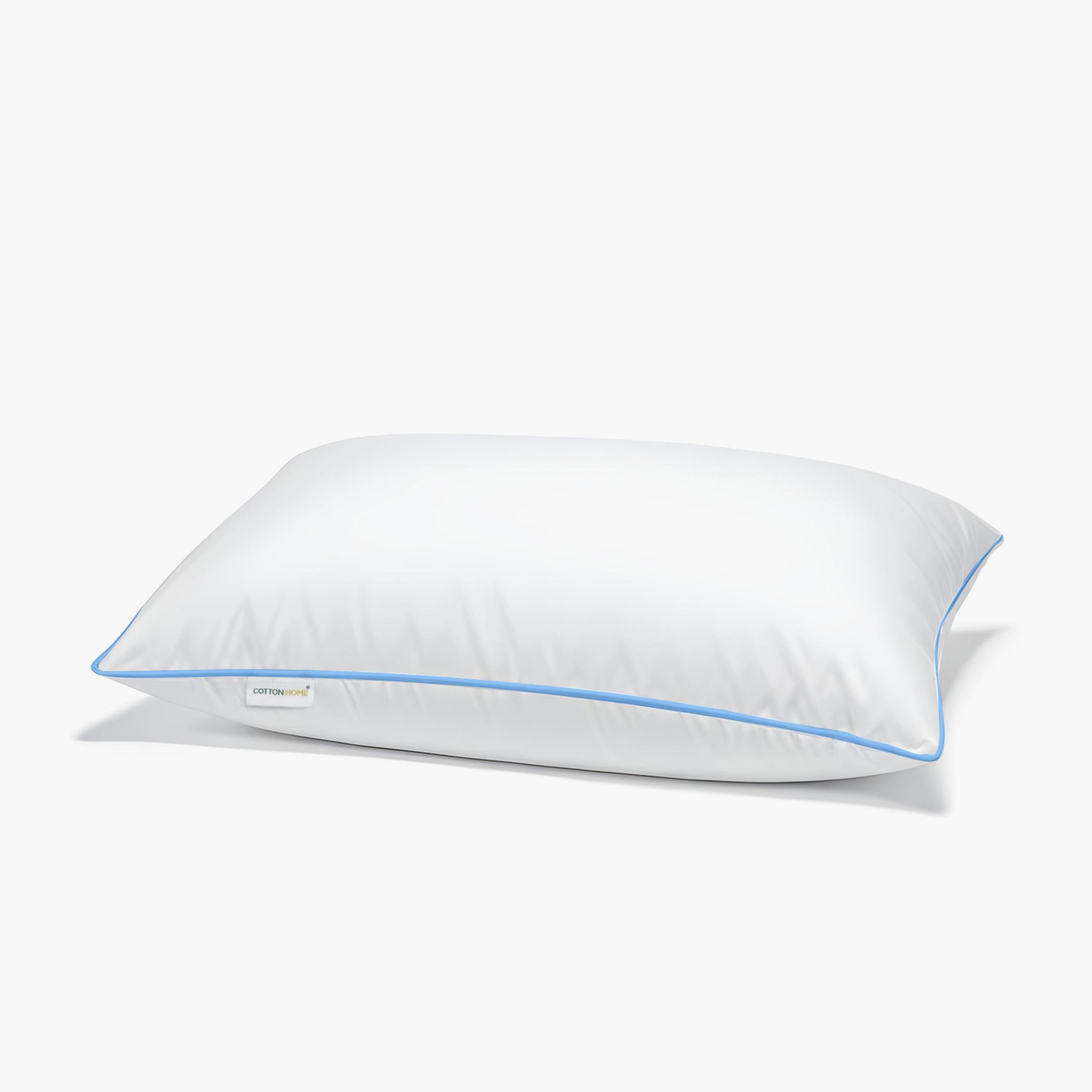 Ultima Cotton Baby Pillow with Blue Cord - 30x45 cm-hbxdecorandfurnishings-bedding-duvetsandpillows-image-5