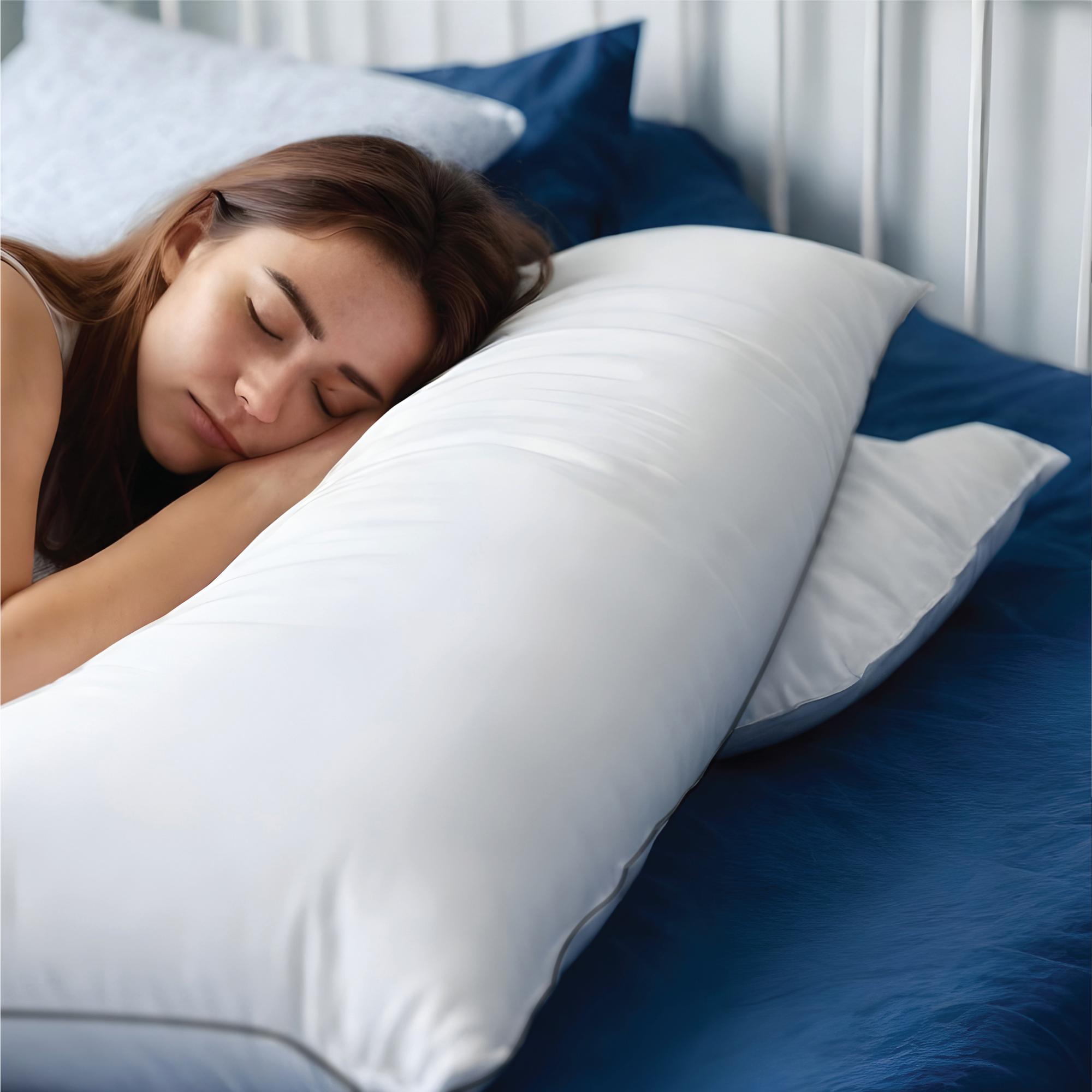 Ultima Cotton Body Pillow with Black Cord - 45x145 cm-hbxdecorandfurnishings-bedding-duvetsandpillows-image-4