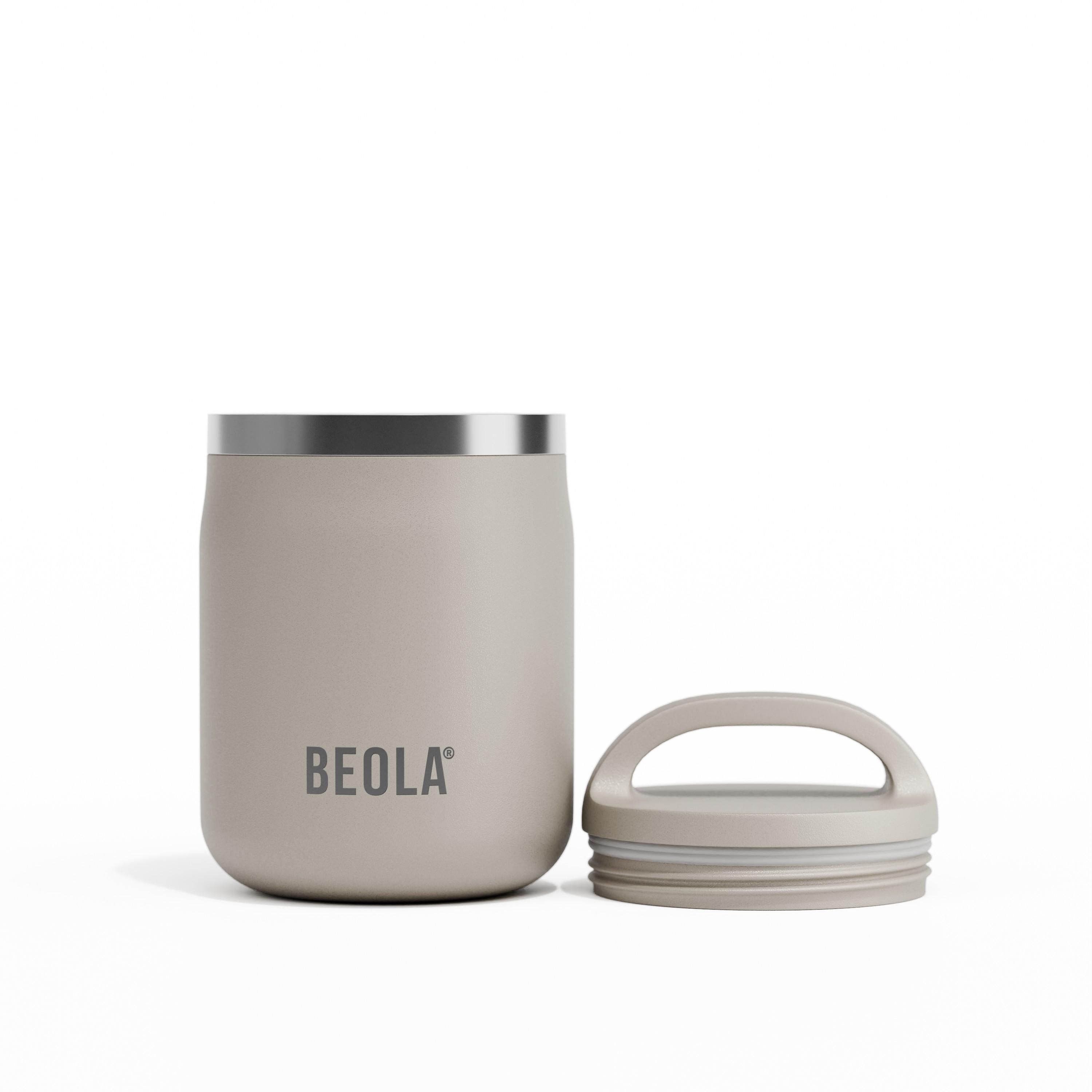 BEOLA Solid Food Jar with Snack Container - 600 ml-school-lunchessentials-lunchboxes-image-2