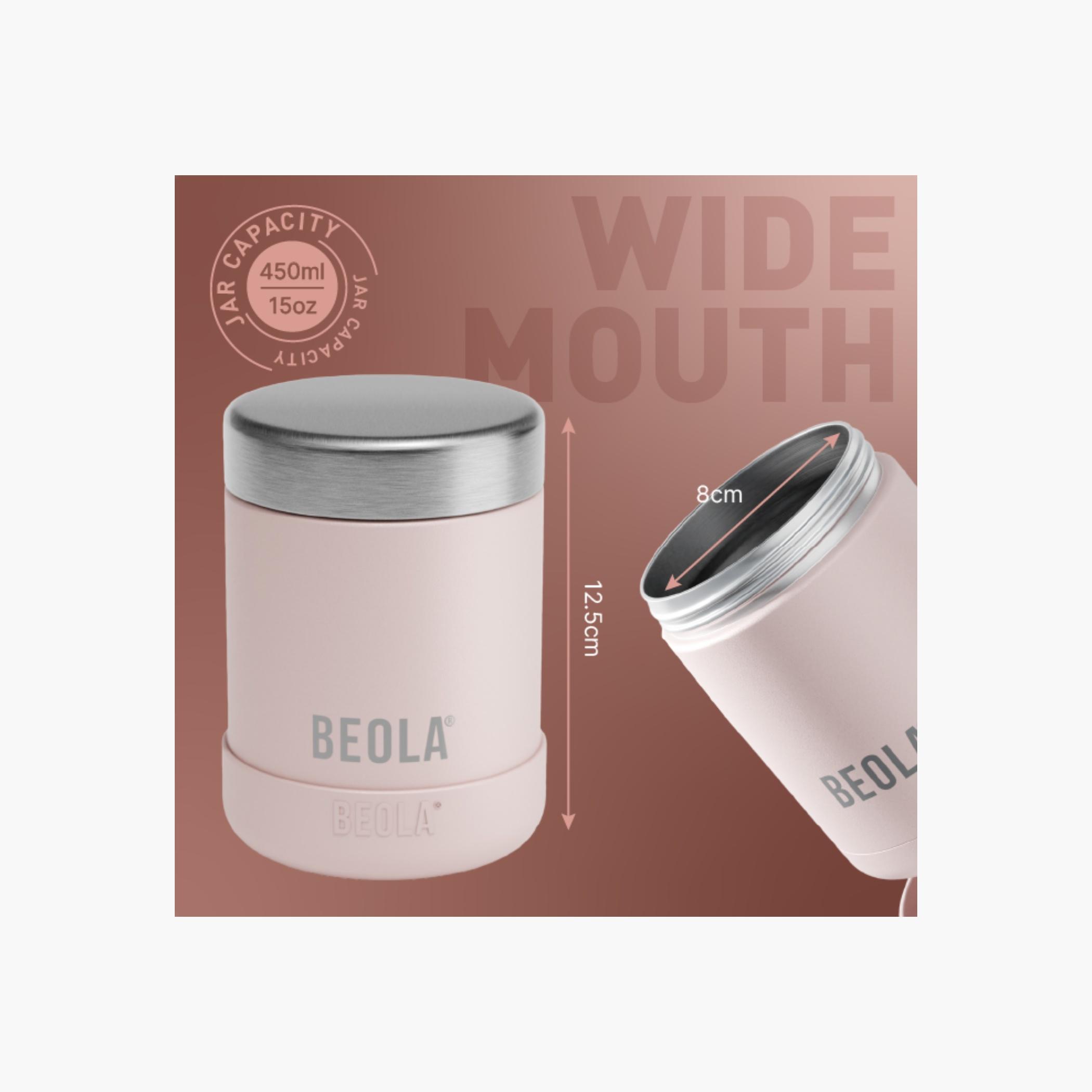 BEOLA Solid Vacuum Insulated Food Jar - 450 ml-school-lunchessentials-lunchboxes-image-4