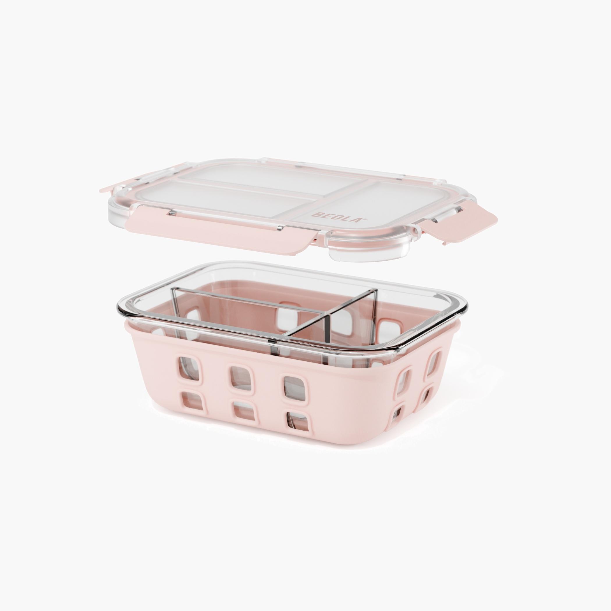 BEOLA 2-Piece Glass Food Storage Container Set - 1 L-school-lunchessentials-lunchboxes-image-1