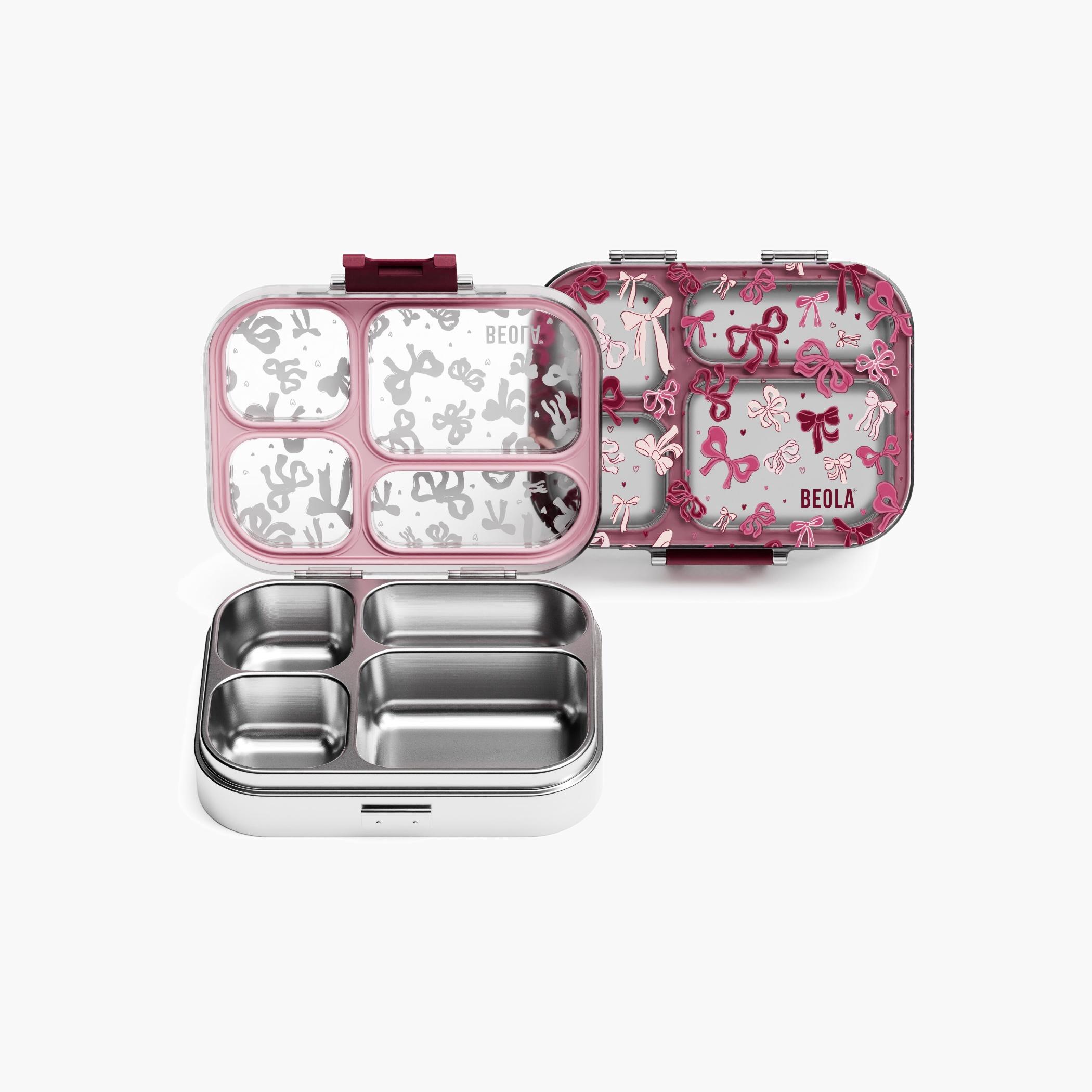صندوق غداء 4 أقسام بطبعات فيونكة من بيولا-school-lunchessentials-lunchboxes-image-1