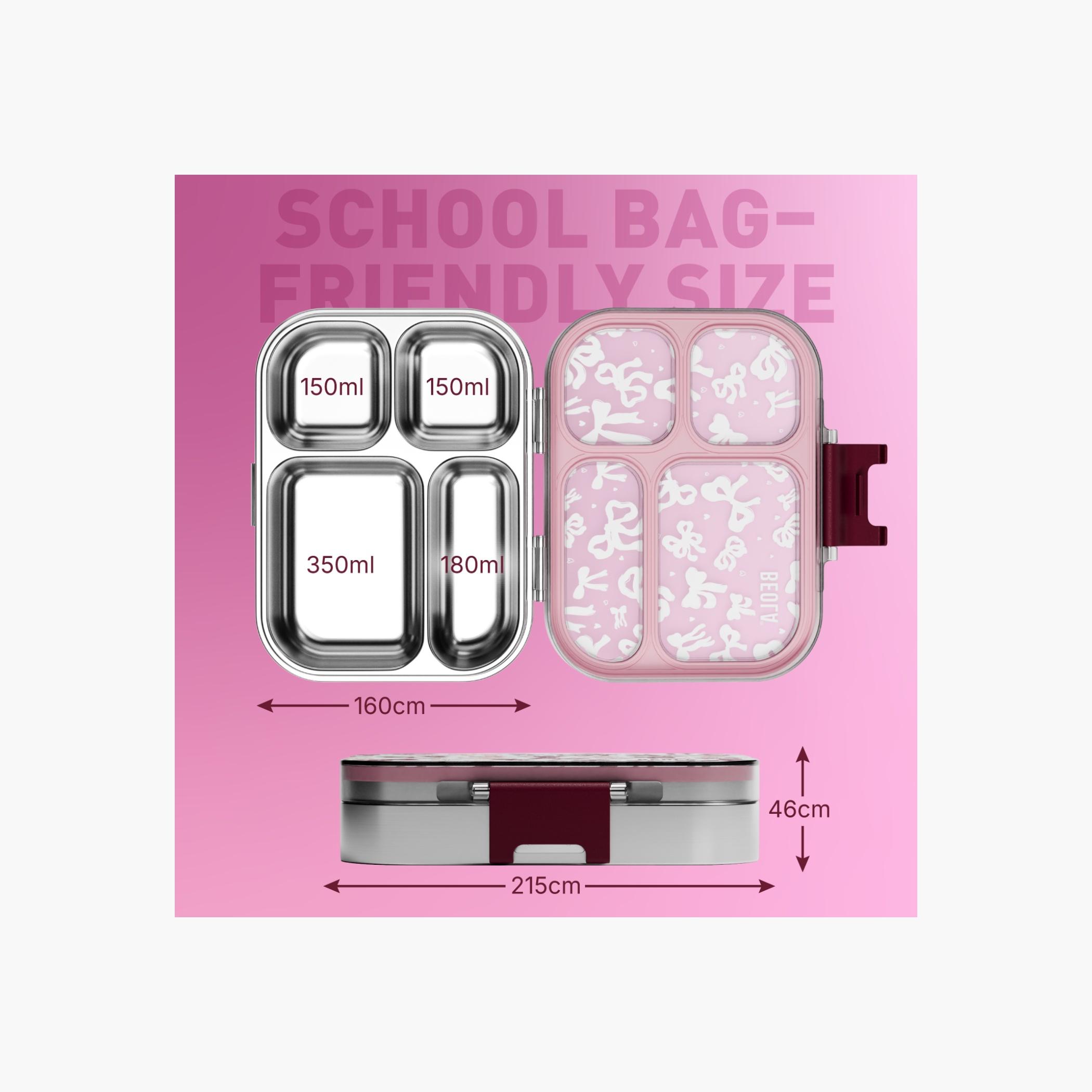 صندوق غداء 4 أقسام بطبعات فيونكة من بيولا-school-lunchessentials-lunchboxes-image-3