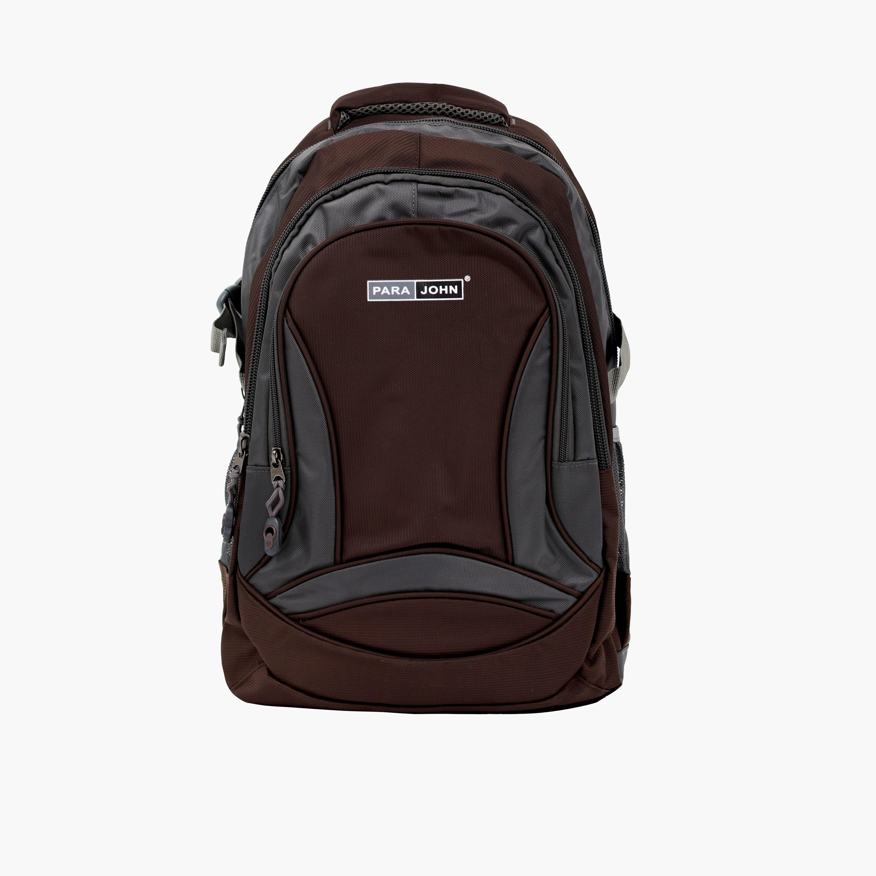 Para John 24 Inches Backpack, Nylon, Adjustable Shoulder Straps | PJSB6009A24-travel-luggagesandbags-backpacks-image-1