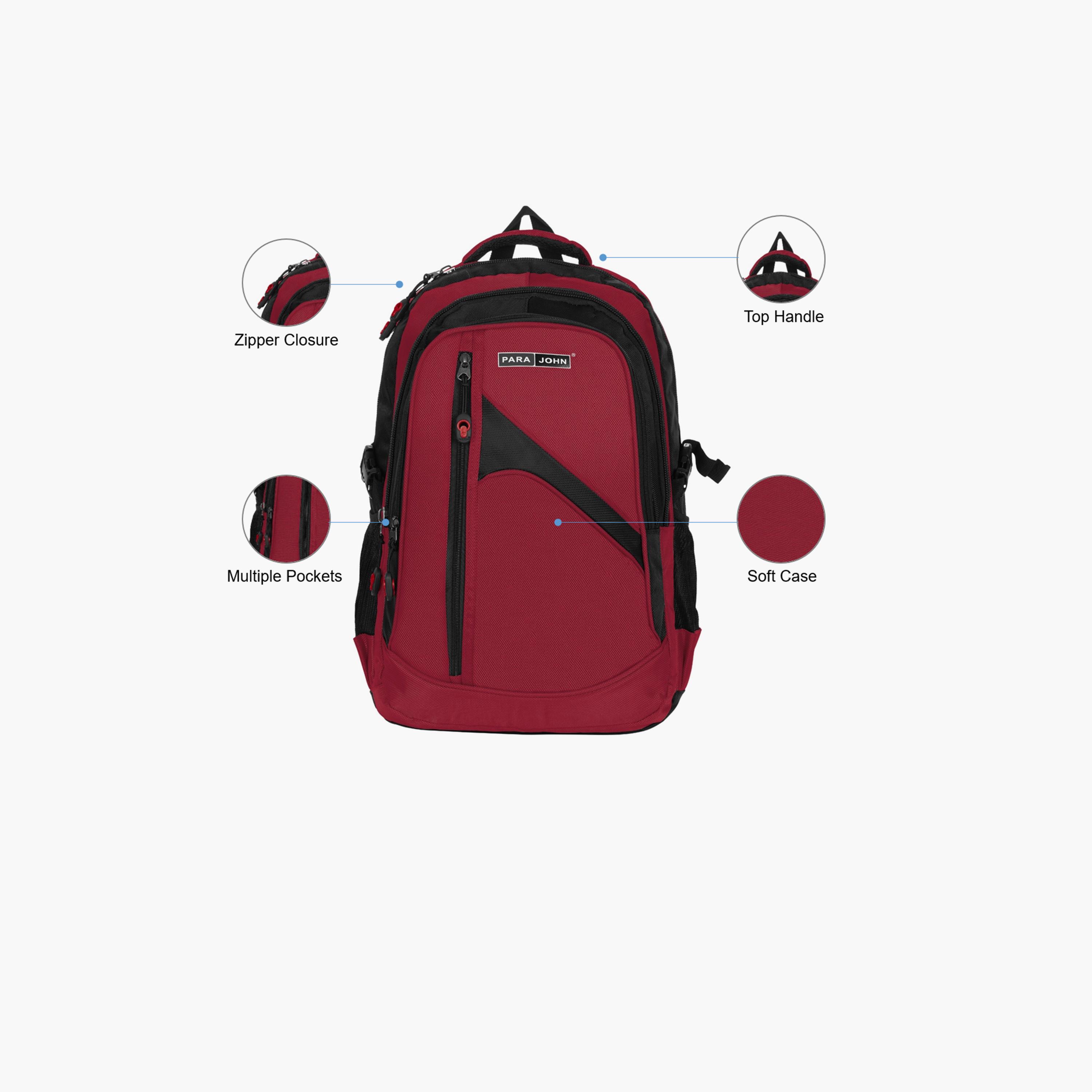 Para John 24 Inches Backpack Polyester with Adjustable Strap-school-bagsandbackpacks-backpacks-image-15