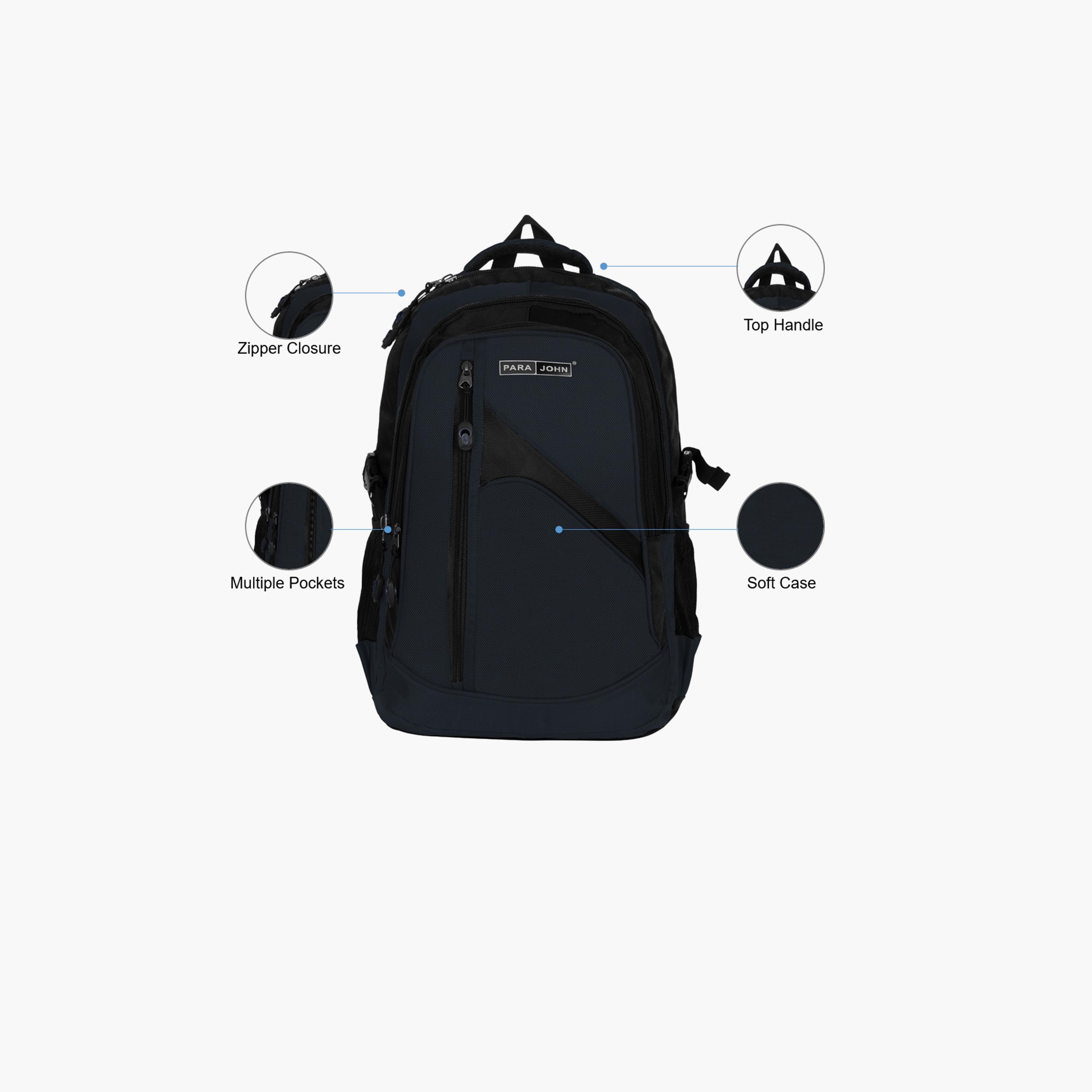 Para John 24 Inches Backpack Polyester with Adjustable Strap-school-bagsandbackpacks-backpacks-image-22