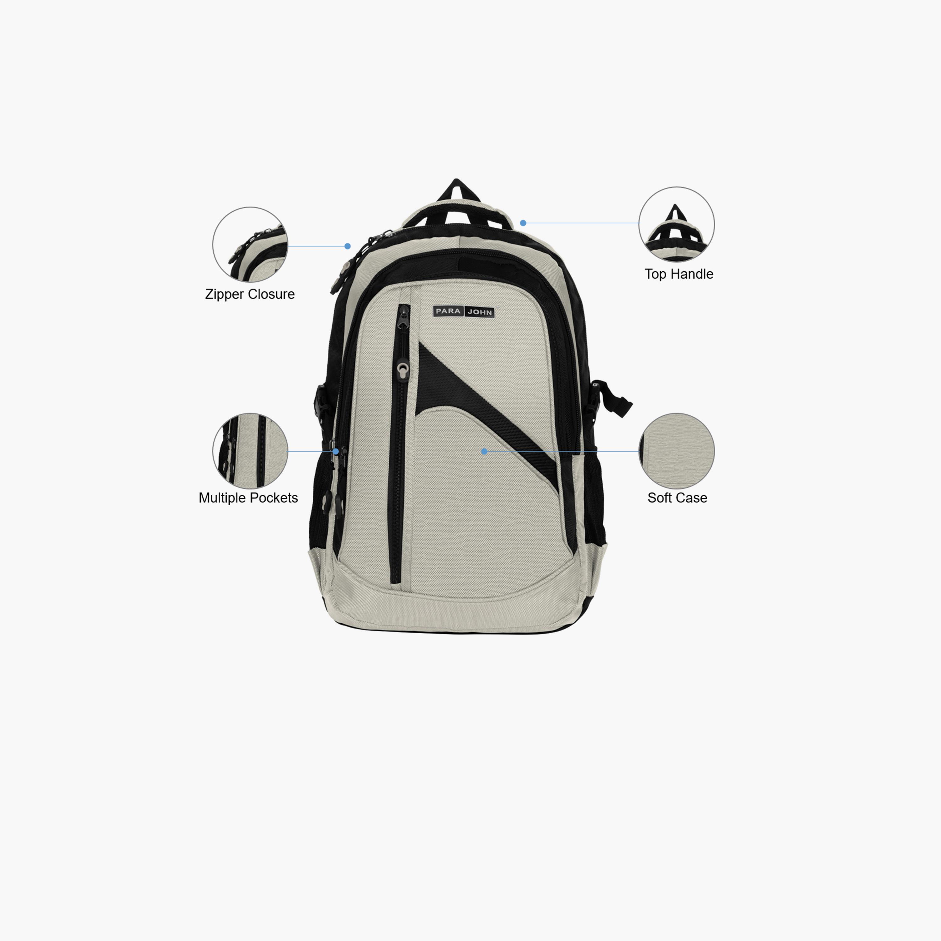 Para John 24 Inches Backpack Polyester with Adjustable Strap-school-bagsandbackpacks-backpacks-image-29