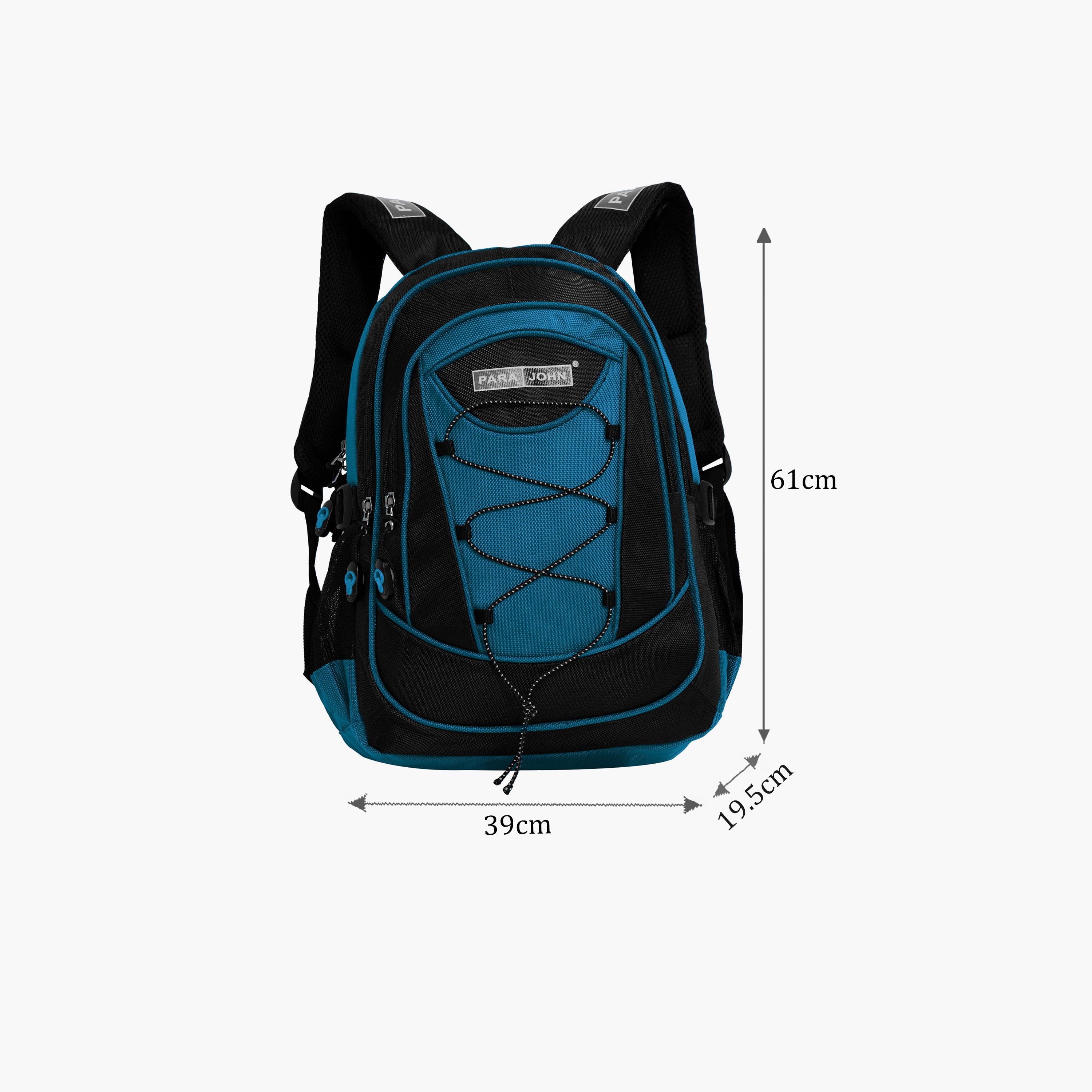 Para John 18 Inches Backpack, Nylon, Adjustable Shoulder Straps | PJSB6008A18-school-bagsandbackpacks-backpacks-image-14