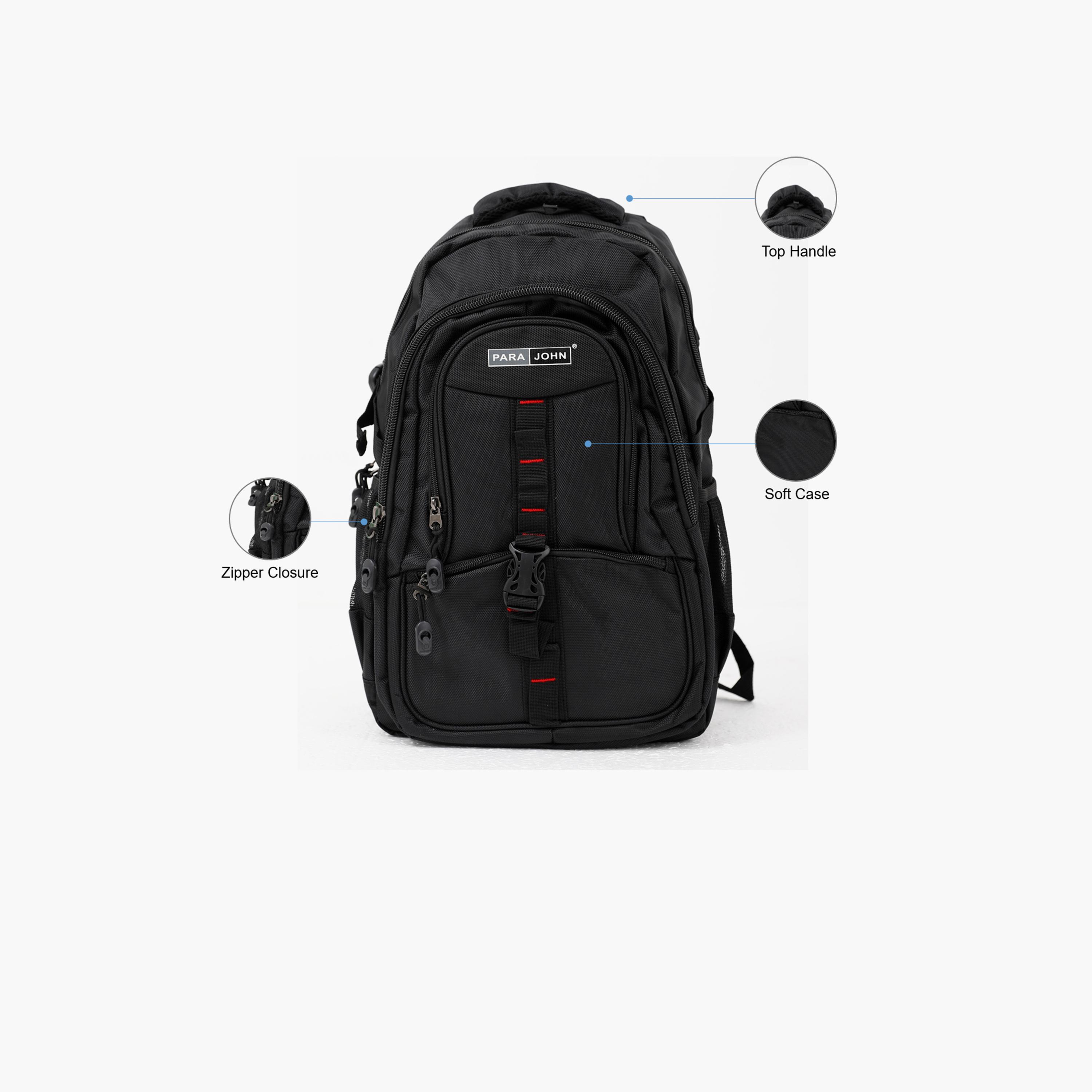 حقيبة ظهر بارا جون 18 بوصة، نايلون، أحزمة كتف قابلة للتعديل | PJSB6007A18-school-bagsandbackpacks-backpacks-image-21