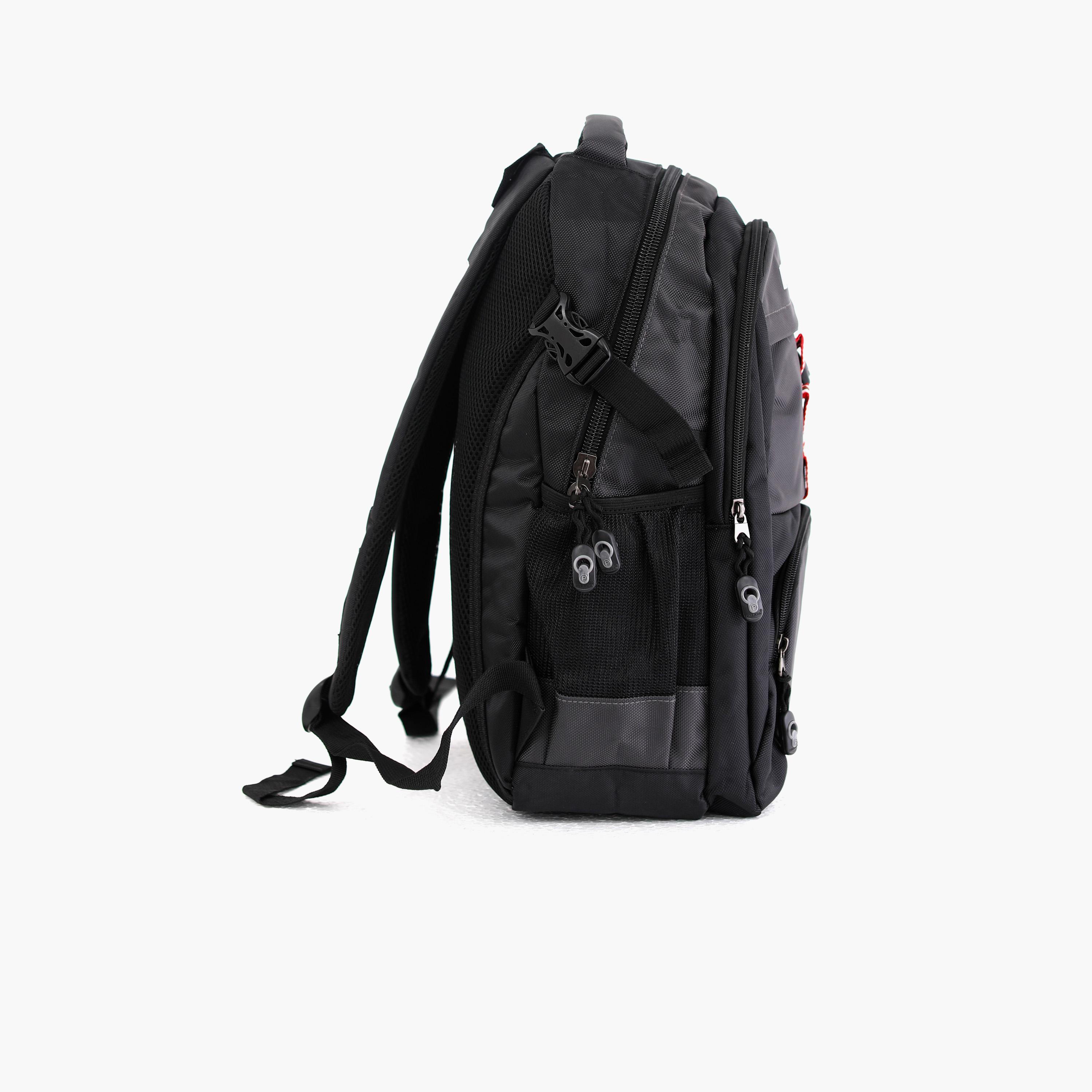 Para John 24 Inches Backpack, Nylon, Adjustable Shoulder Straps | PJSB6015A24-school-bagsandbackpacks-backpacks-image-5