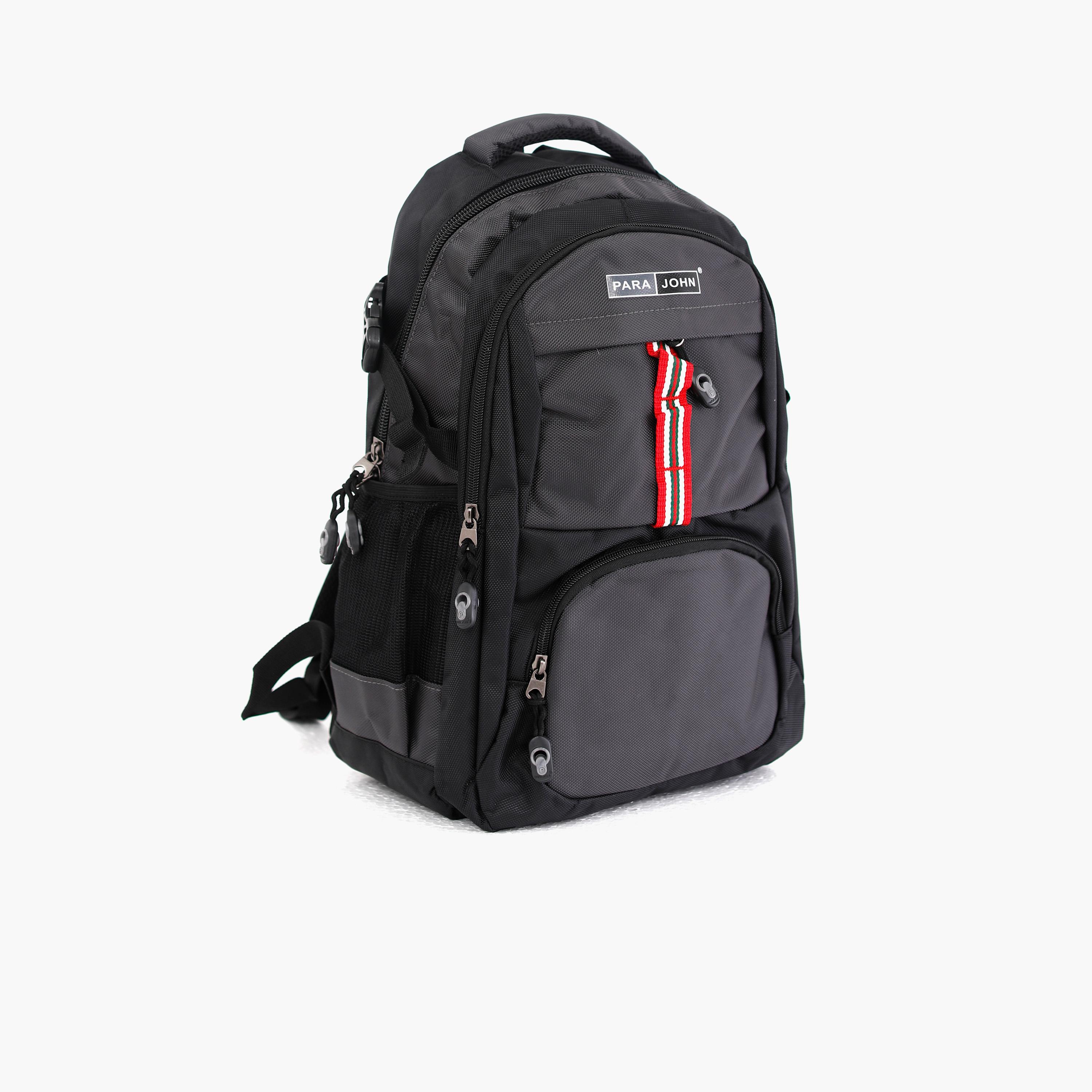 Para John 22 Inches Backpack, Nylon, Adjustable Shoulder Straps | PJSB6015A22-travel-luggagesandbags-backpacks-image-4
