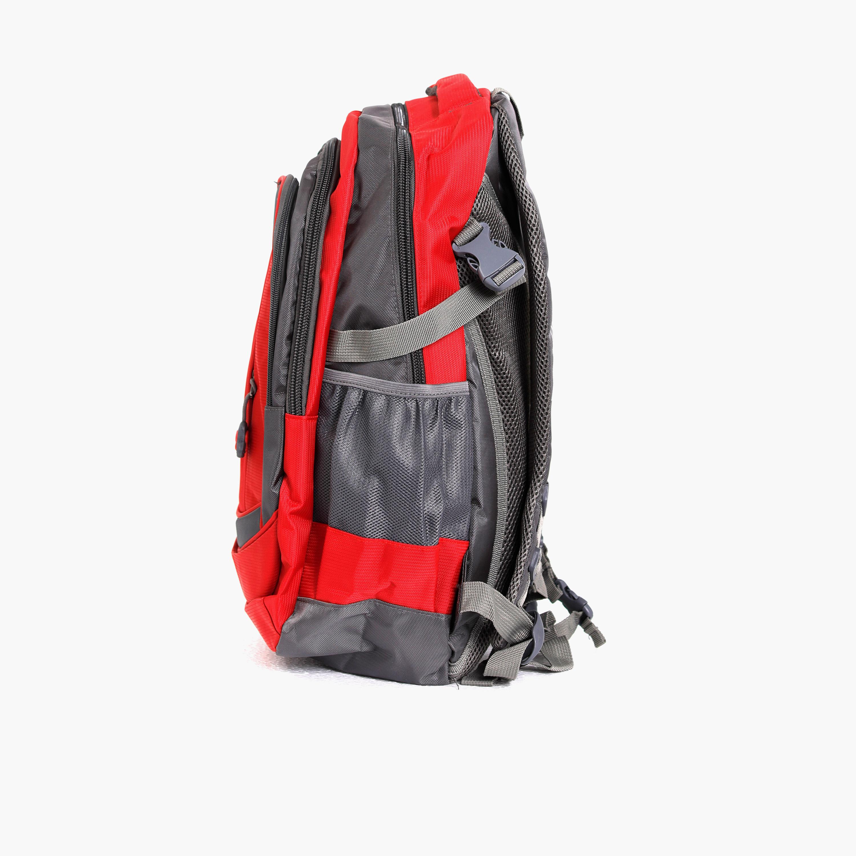 Para John 18 Inches Backpack, Nylon, Adjustable Shoulder Straps | PJSB6000A18-school-bagsandbackpacks-backpacks-image-5