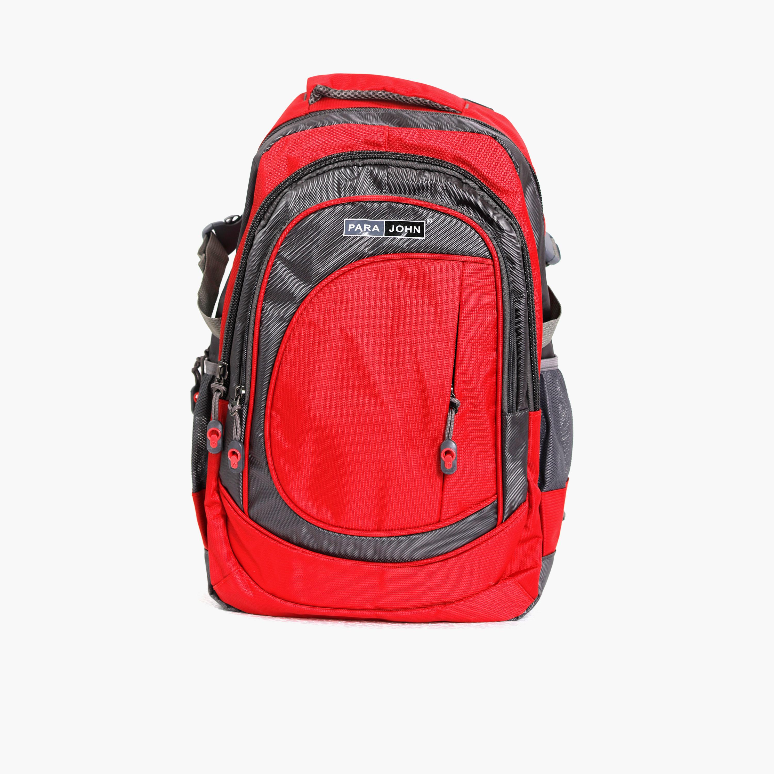 Para John 20 Inches Backpack, Nylon, Adjustable Shoulder Straps | PJSB6000A20-school-bagsandbackpacks-backpacks-image-6