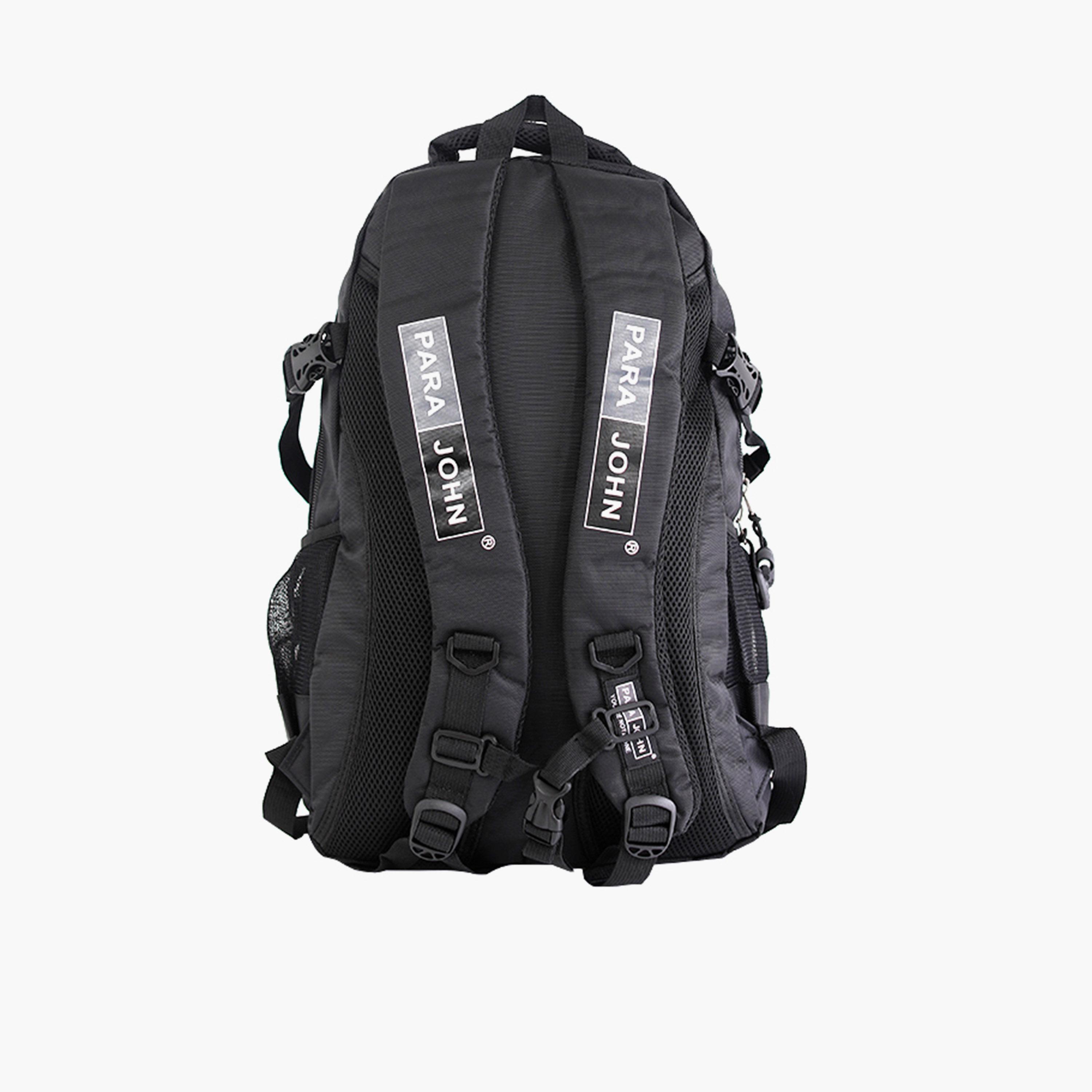 Para John 18 Inches Backpack, Nylon, Adjustable Shoulder Straps | PJSB6001A18-school-bagsandbackpacks-backpacks-image-4