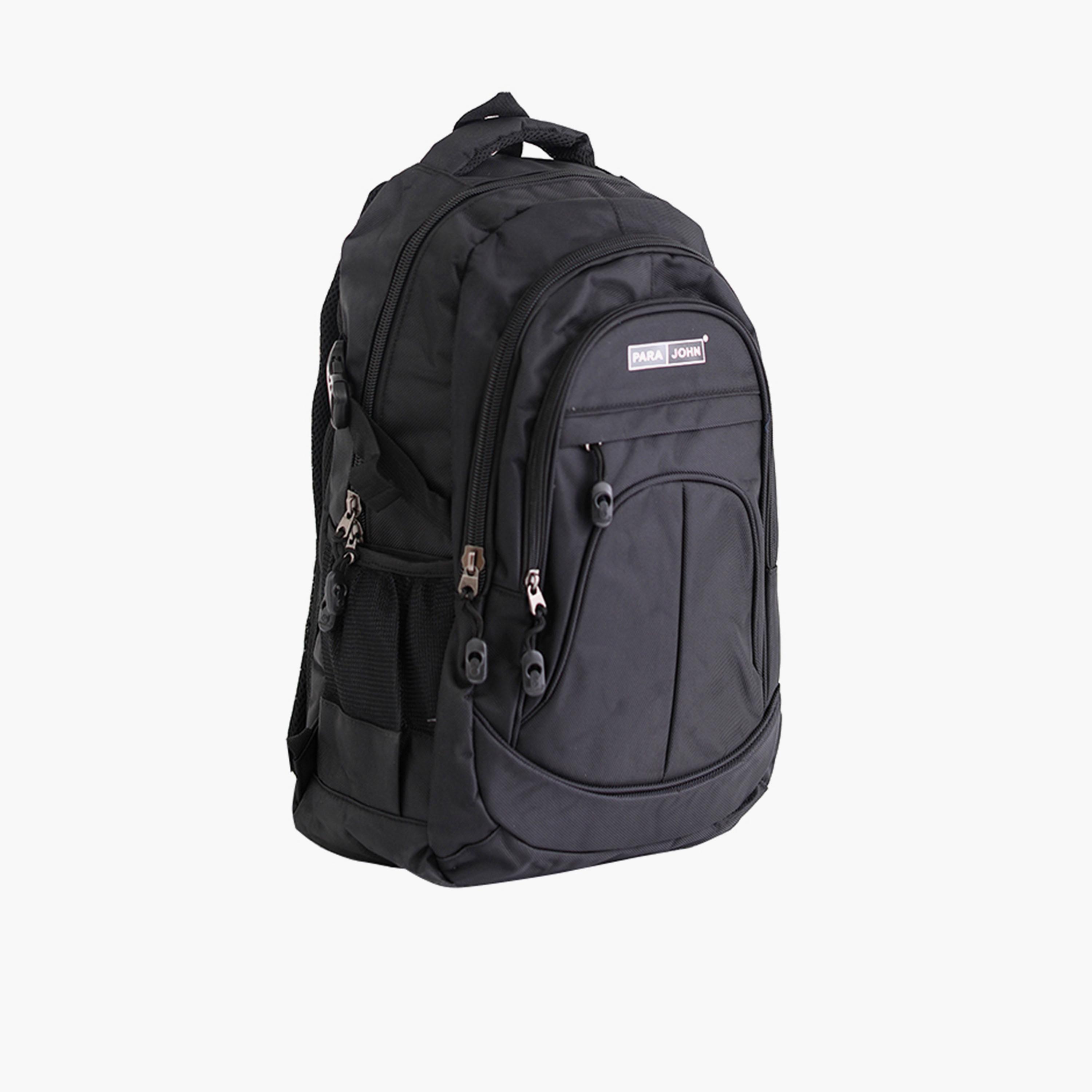 Para John 18 Inches Backpack, Nylon, Adjustable Shoulder Straps | PJSB6001A18-school-bagsandbackpacks-backpacks-image-6