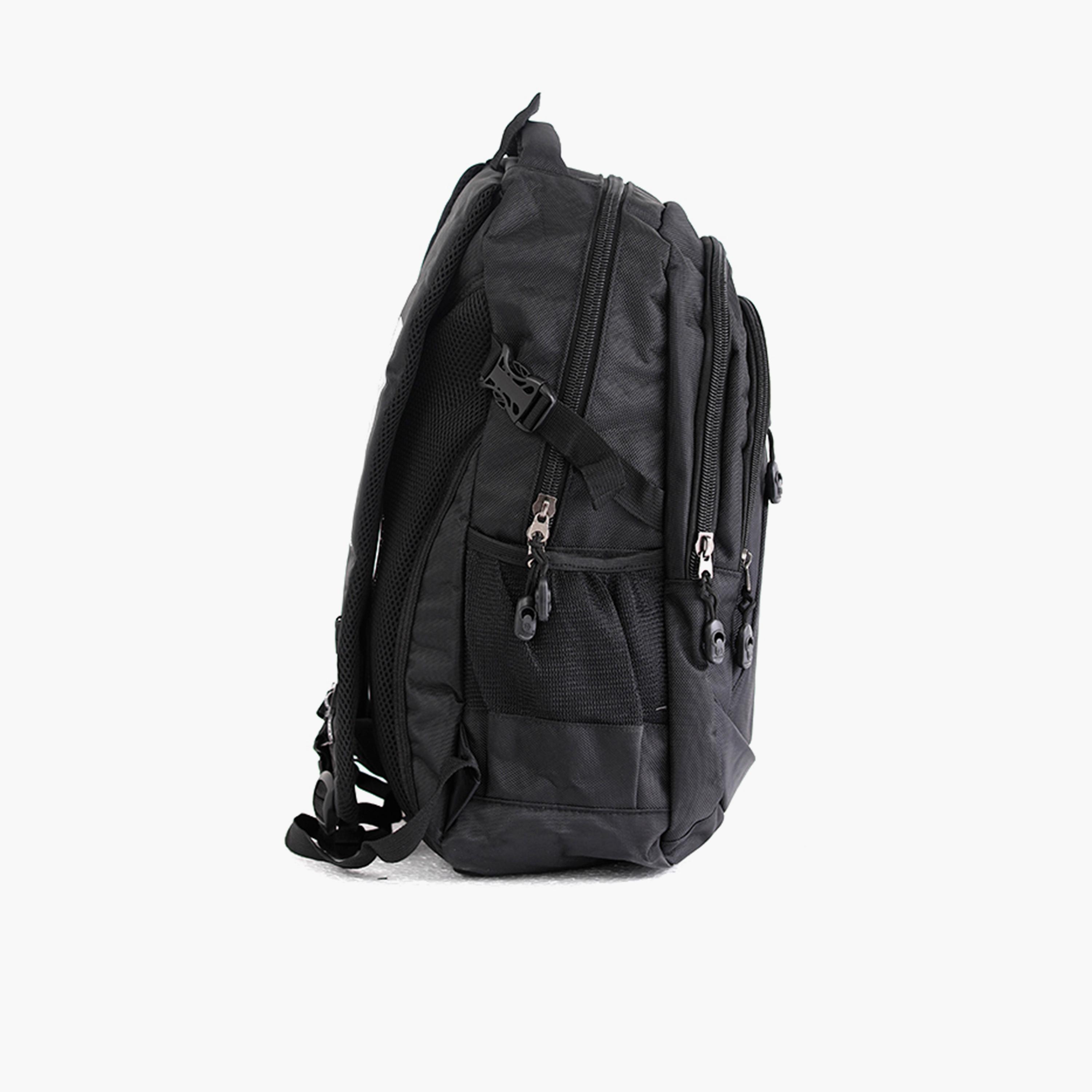 Para John 20 Inches Backpack, Nylon, Adjustable Shoulder Straps | PJSB6001A20-school-bagsandbackpacks-backpacks-image-5