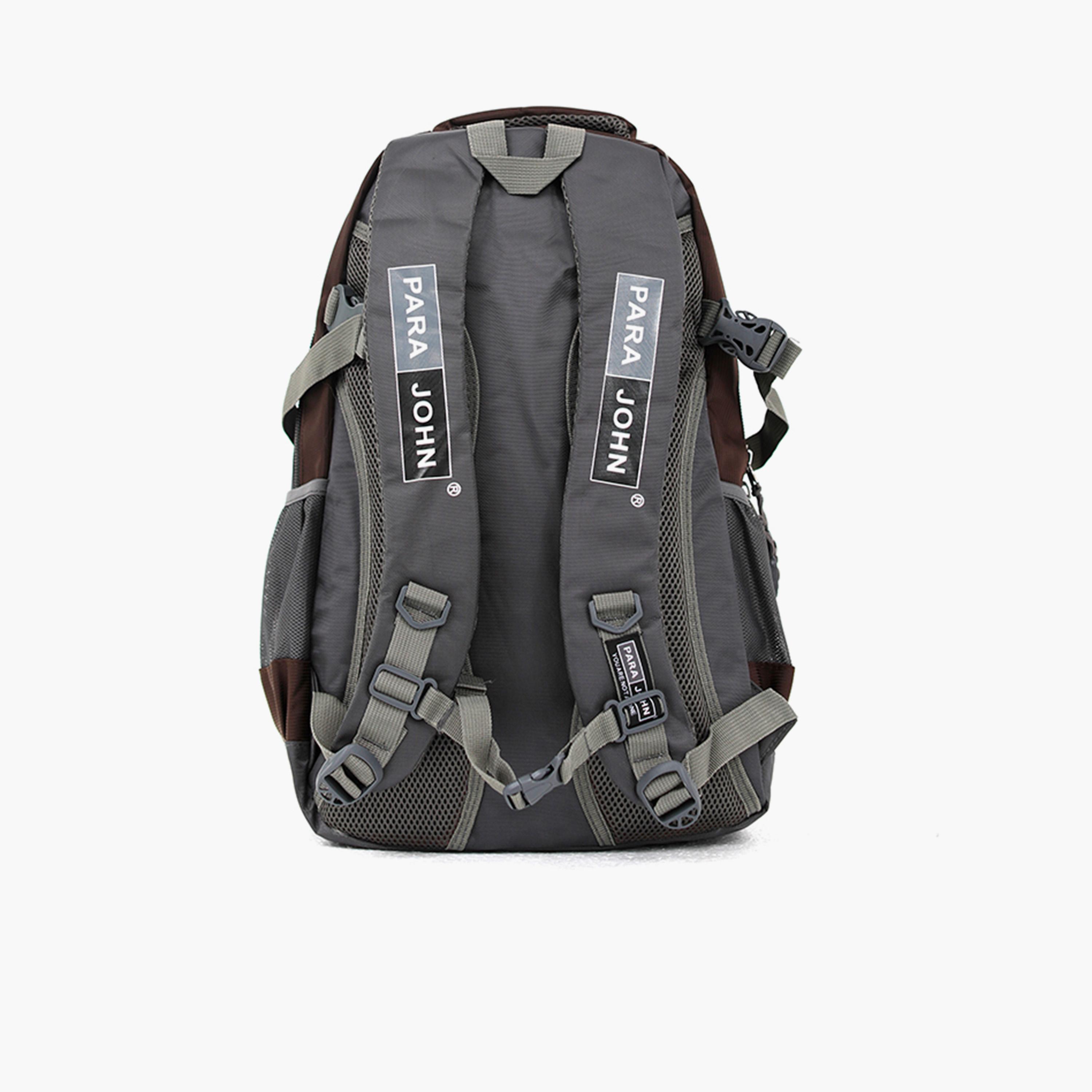Para John 20 Inches Backpack, Nylon, Adjustable Shoulder Straps | PJSB6009A20-school-bagsandbackpacks-backpacks-image-6