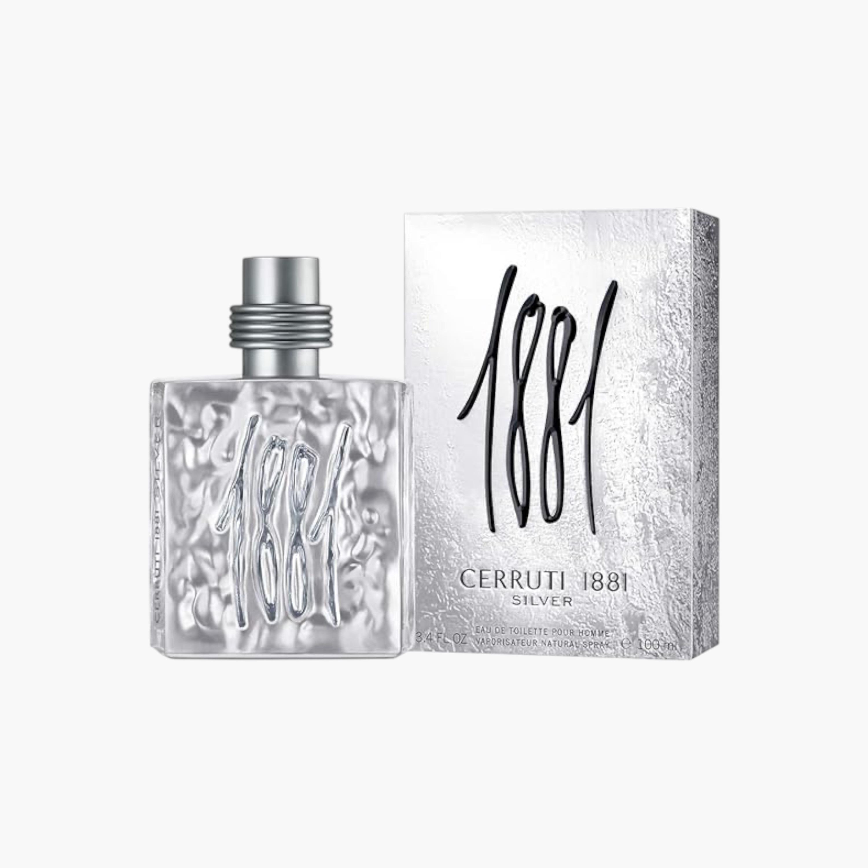 Cerruti 1881 Silver Eau de Toilette for Men - 100 ml-beautyandpersonalcare-fragrance-men-image-1