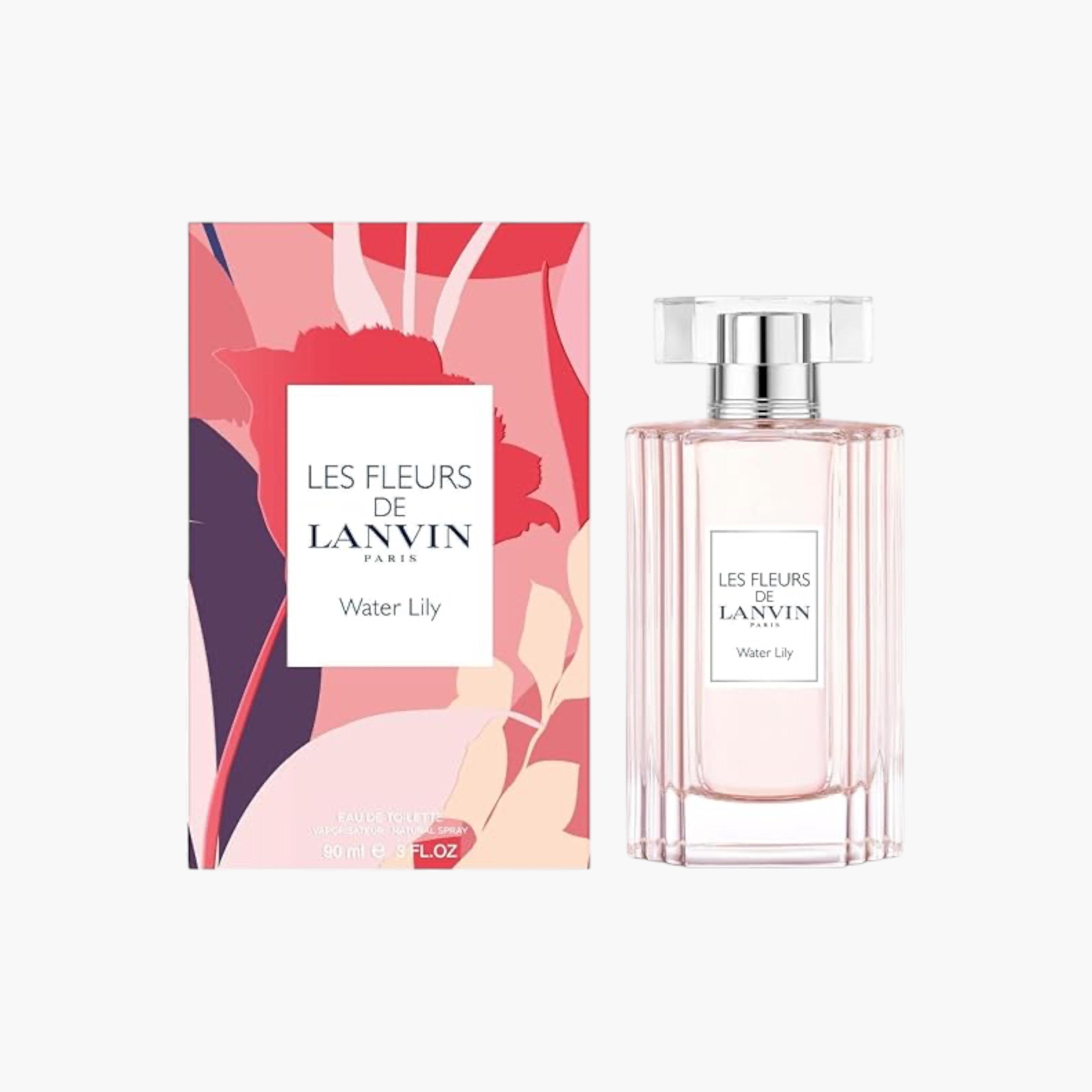 عطر أو دي تواليت ليس فلورز دي وواتر ليلي للنساء من لانفين - 90 مل-beautyandpersonalcare-fragrance-women-image-2