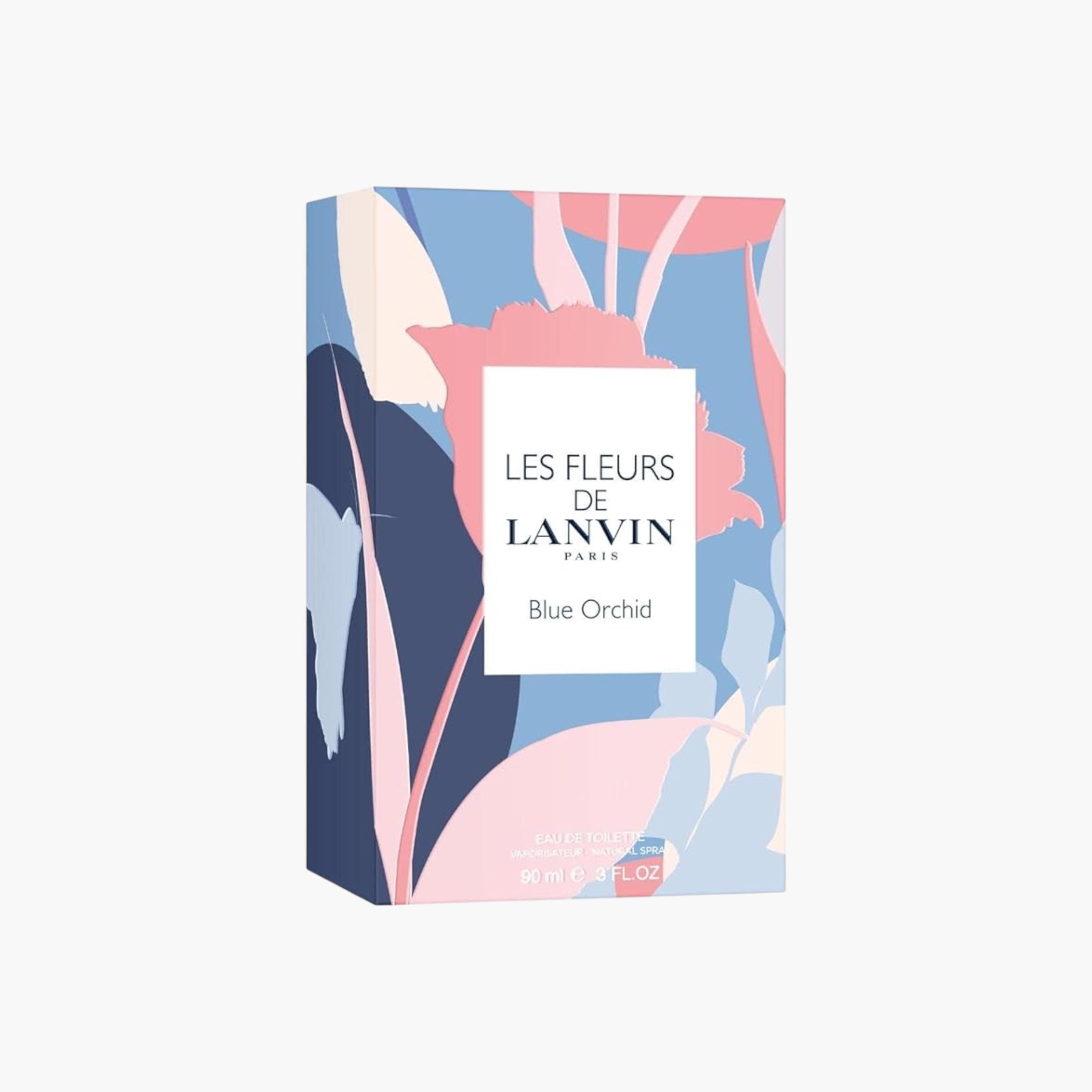 Lanvin Les Fleurs De Blue Orchid Eau de Toilette for Women - 90 ml-beautyandpersonalcare-fragrance-women-image-3