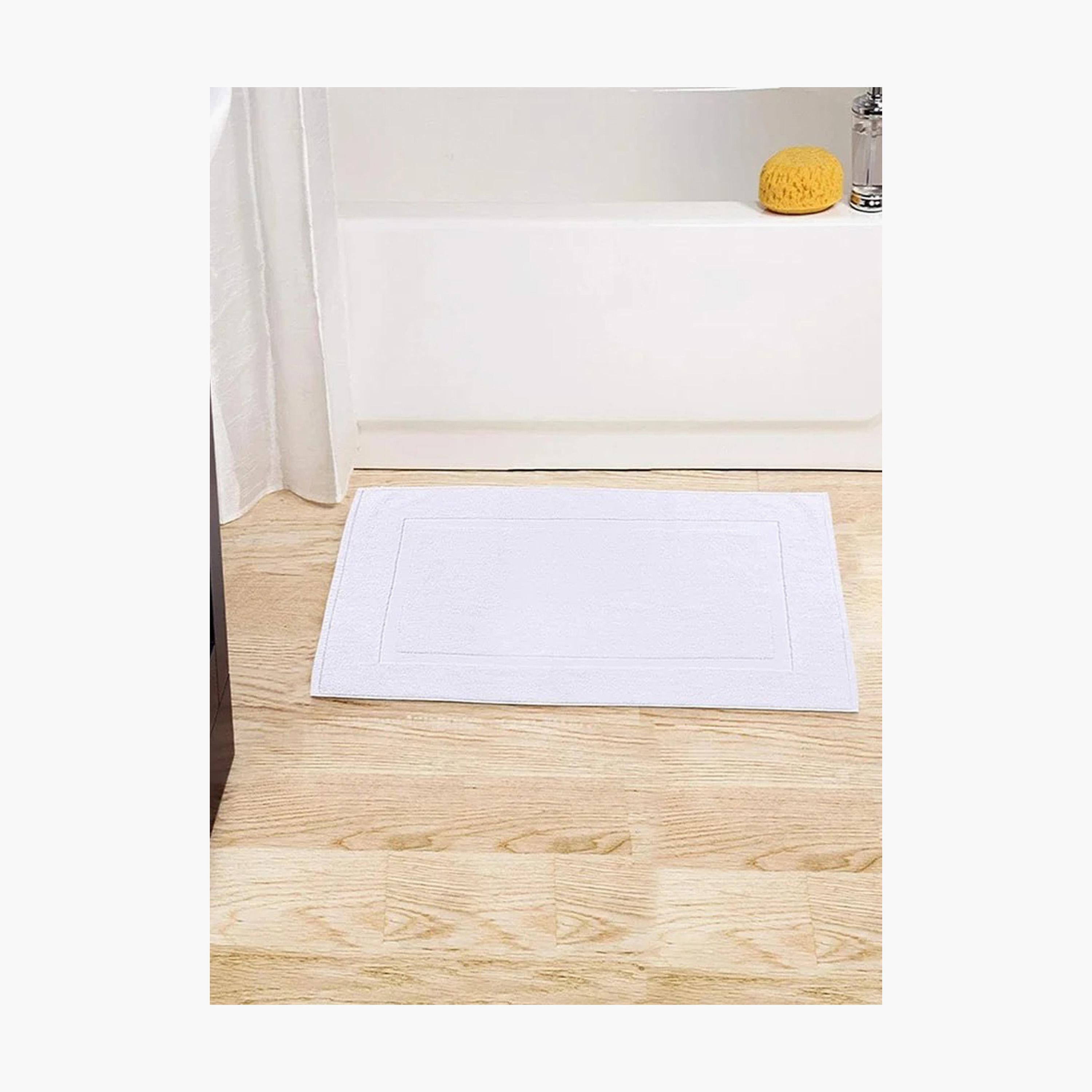 Cotton 2-Piece Banded Bath Mat Set - 50x80 cm-household-bathandlaundry-bathlinen-bathmatsandtubmats-image-3