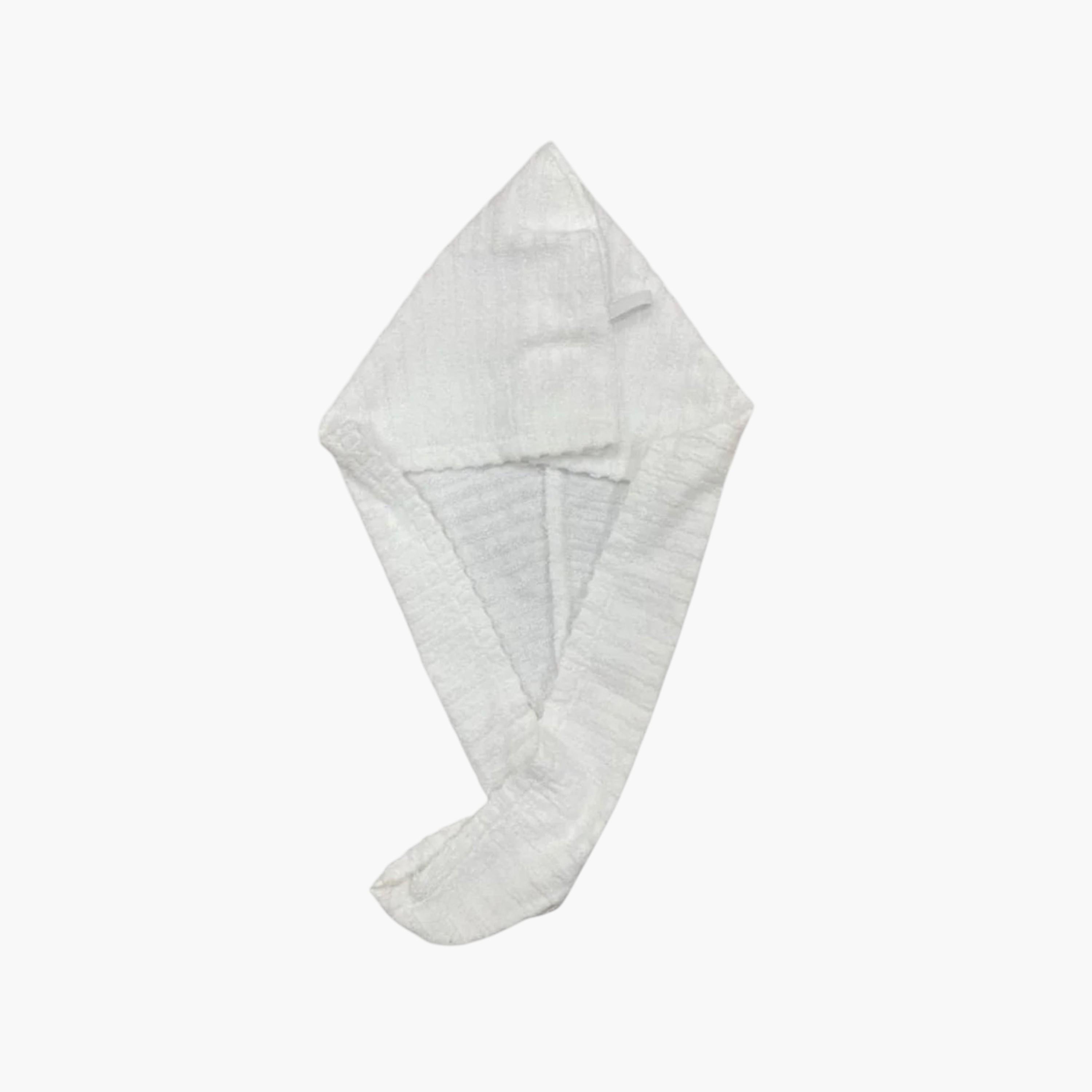 Ribbed Cotton Hair Towel Wrap-household-bathandlaundry-bathlinen-towels-image-2