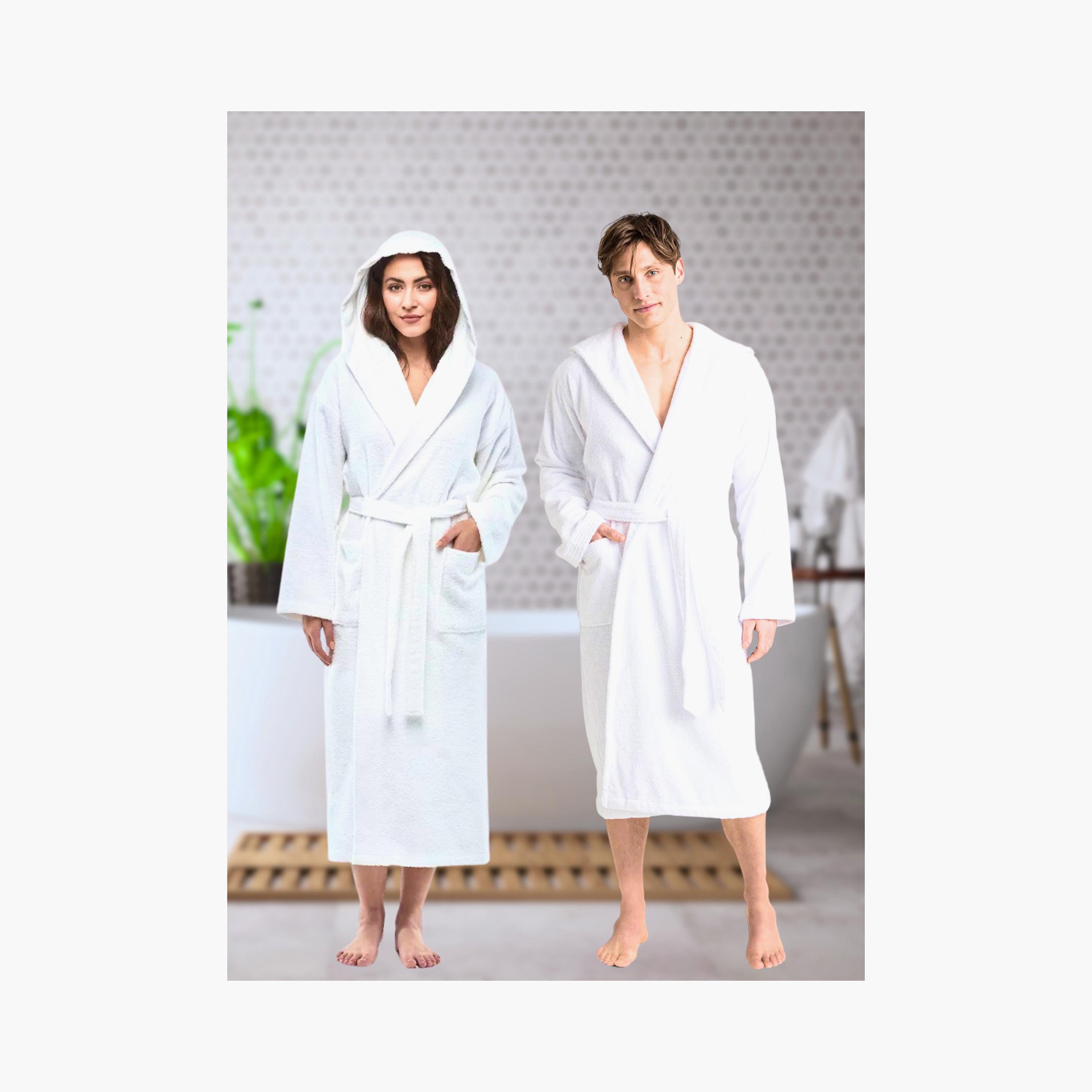 Luxury Hooded Bathrobe-household-bathandlaundry-bathlinen-towels-image-1