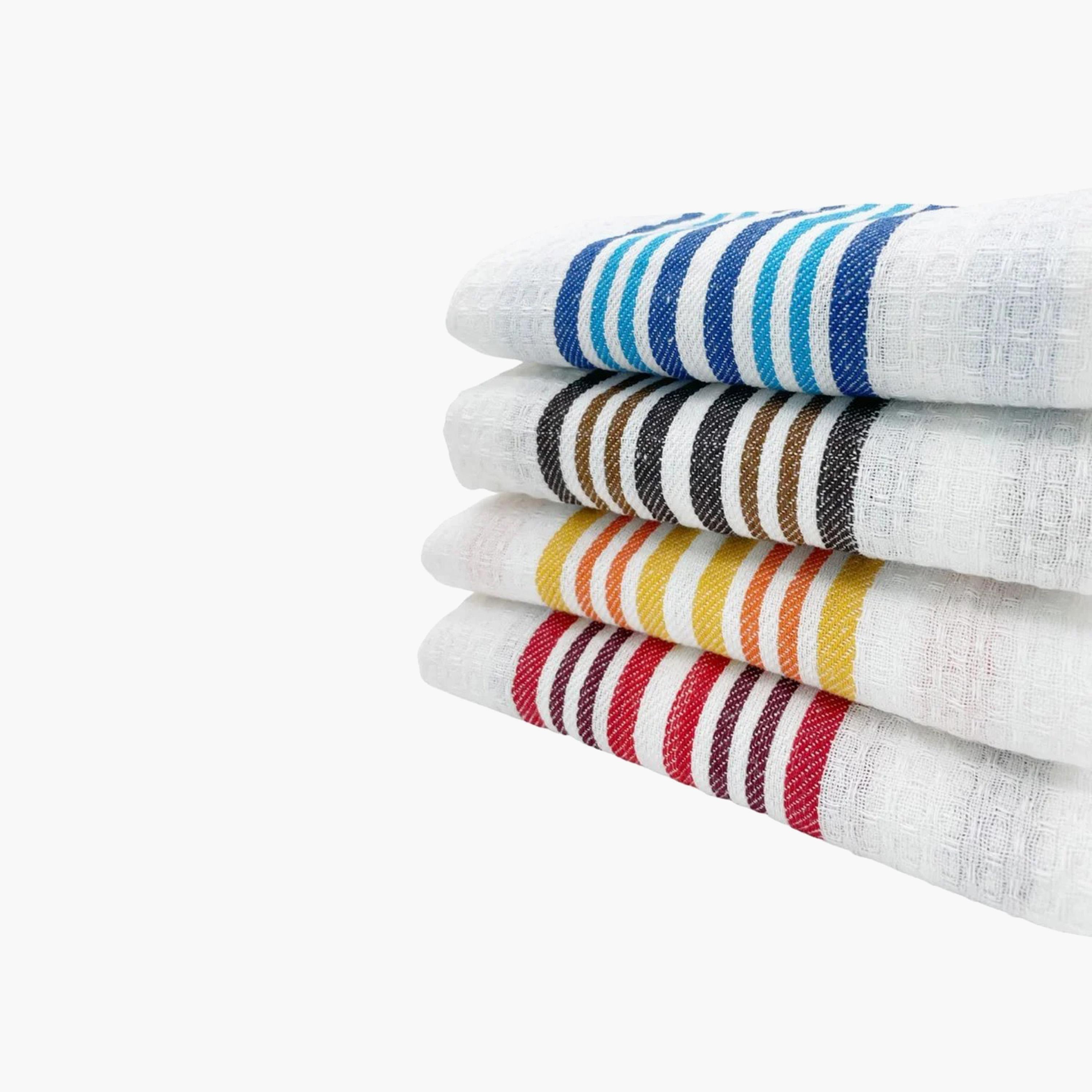 طقم مناشف مطبخ مخطط هاني كومب 8 قطع من 1 تشيس - 38x64 سم-household-bathandlaundry-bathlinen-towels-image-1