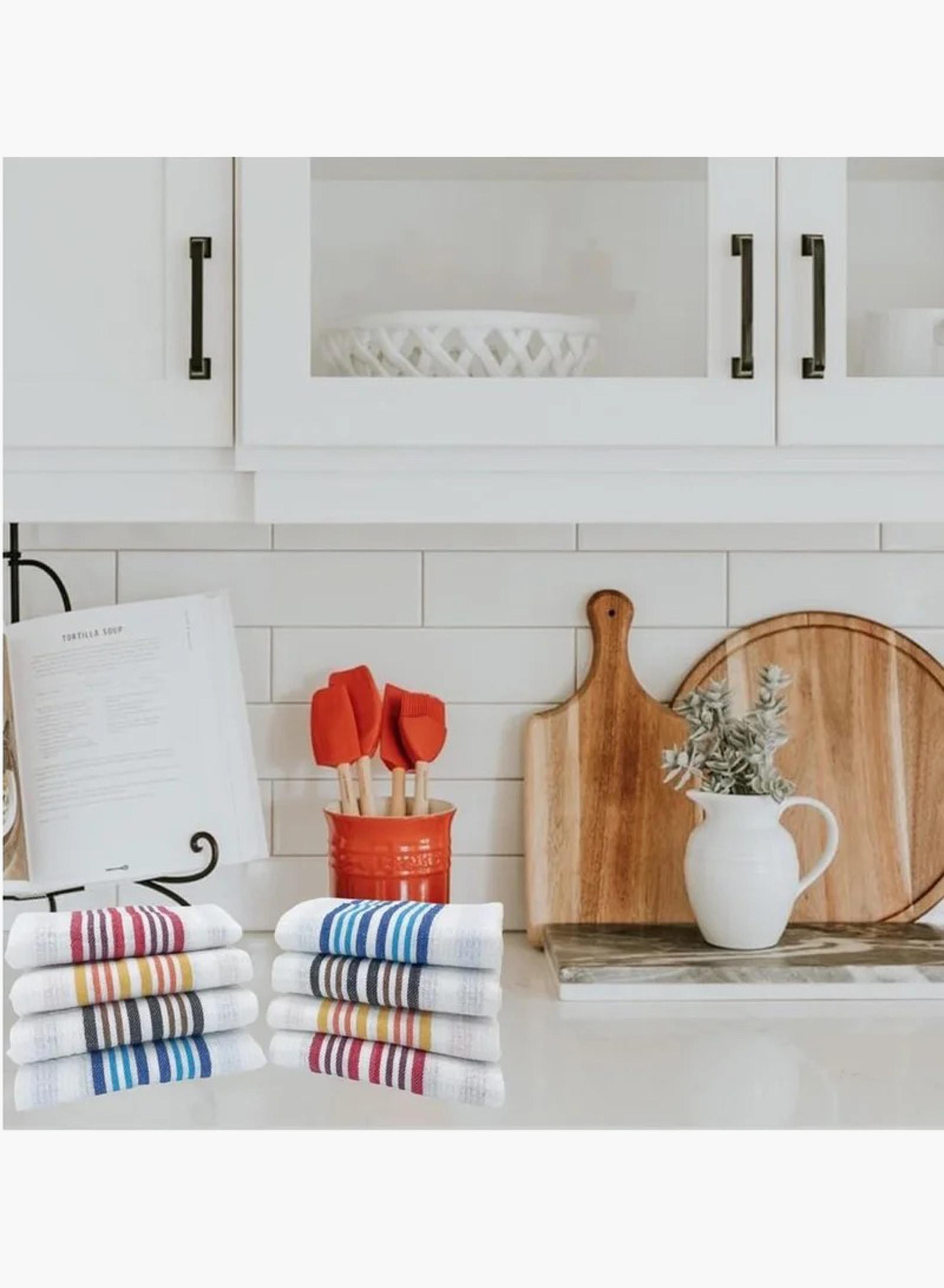 طقم مناشف مطبخ مخطط هاني كومب 8 قطع من 1 تشيس - 38x64 سم-household-bathandlaundry-bathlinen-towels-image-4