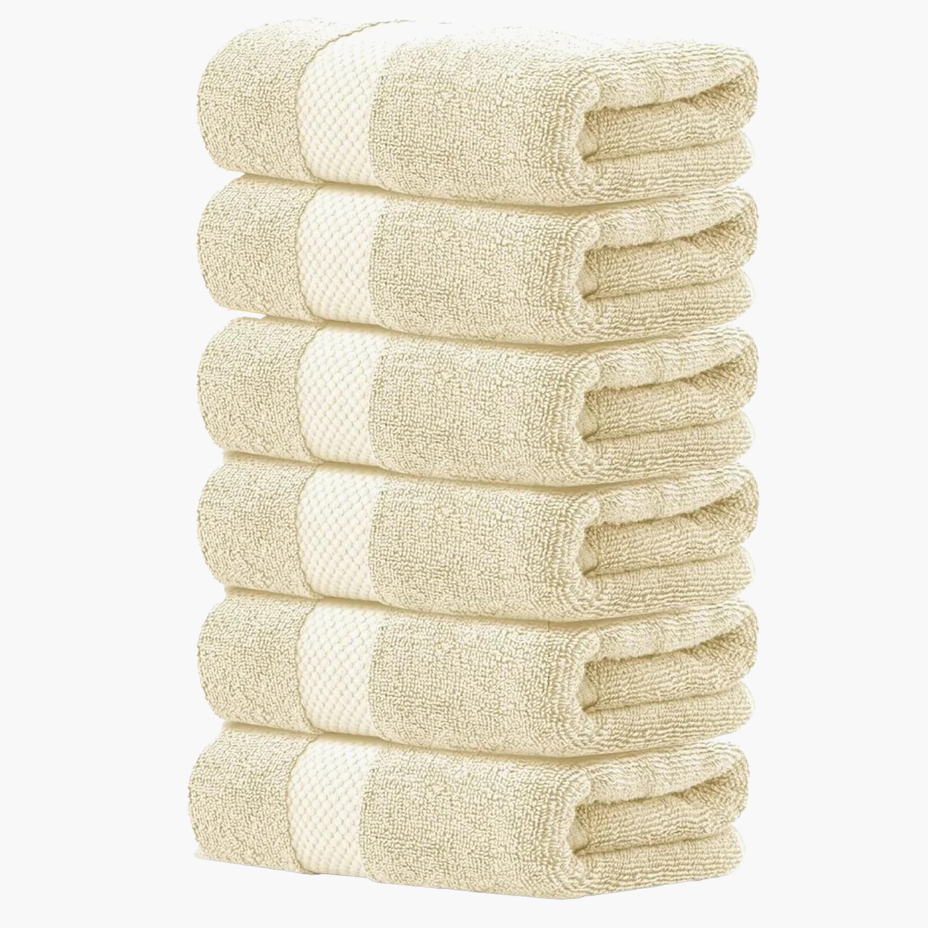 Luxury 6-Piece Hand Towel Set - 40x70 cms-household-bathandlaundry-bathlinen-towels-image-1